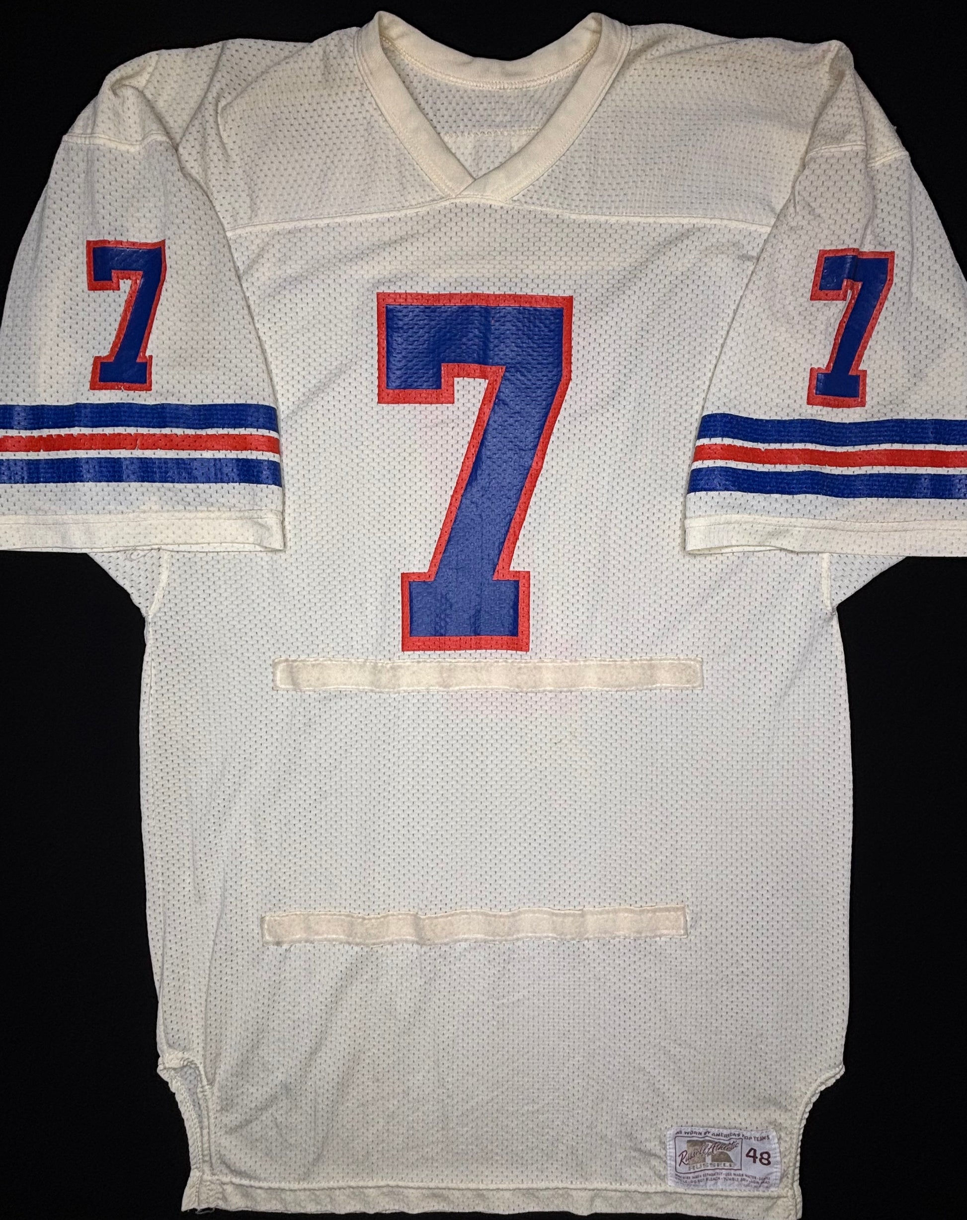 Denver Broncos Craig Morton Game Issued Russell Athletic Authentic Football Jersey Size: 48