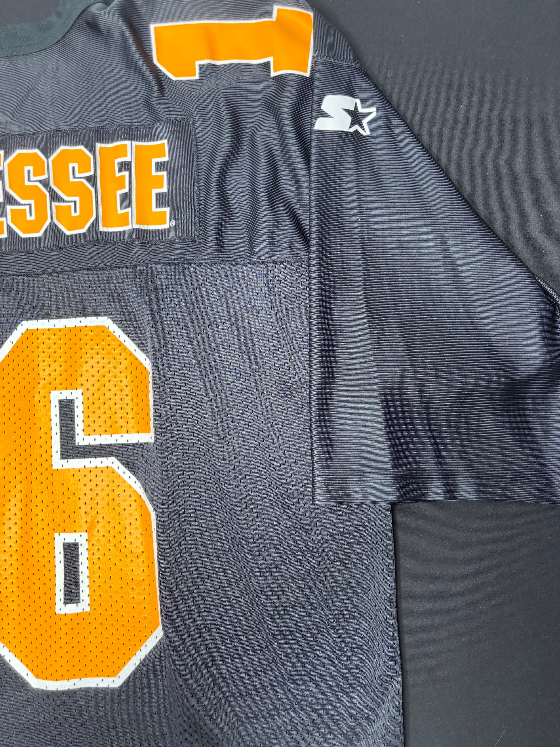 Vintage Tennessee Volunteers Peyton Manning Alt Black Starter Football Jersey Size: 52