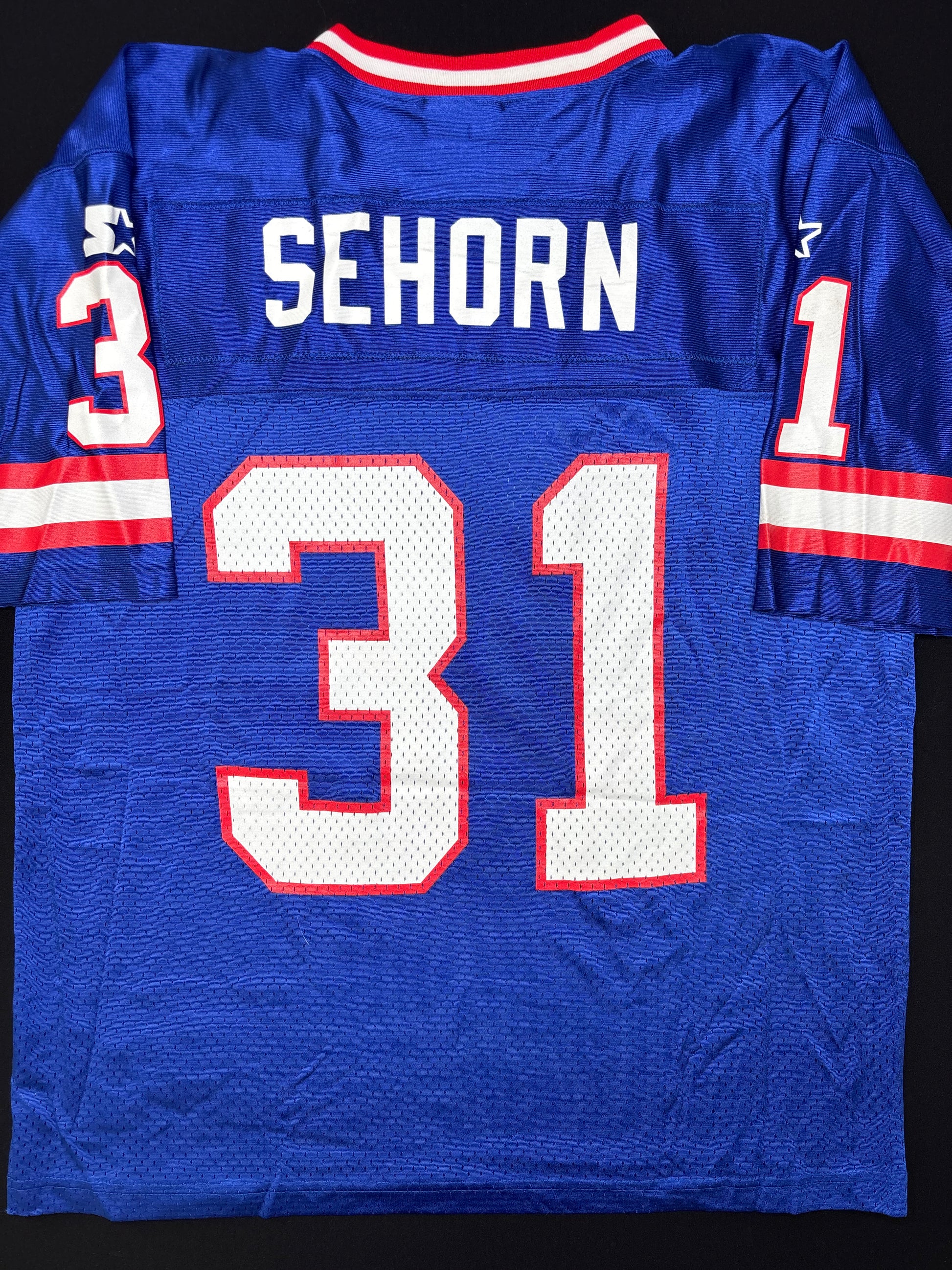 New York Giants Jason Sehorn Starter Football Jersey Size: 46
