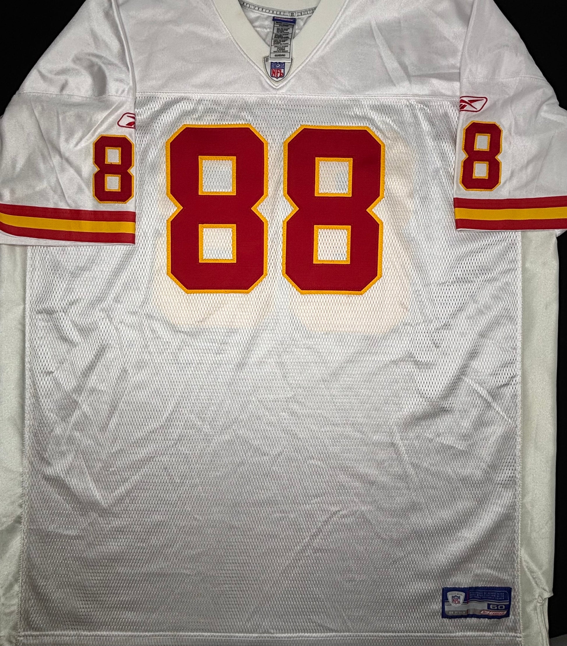 Kansas City Chiefs Tony Gonzalez Reebok Authentic Football Jersey Size: 60