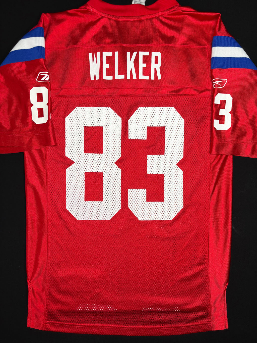 New England Patriots Wes Welker 50th Anniversary Reebok Football Jersey Size: Small