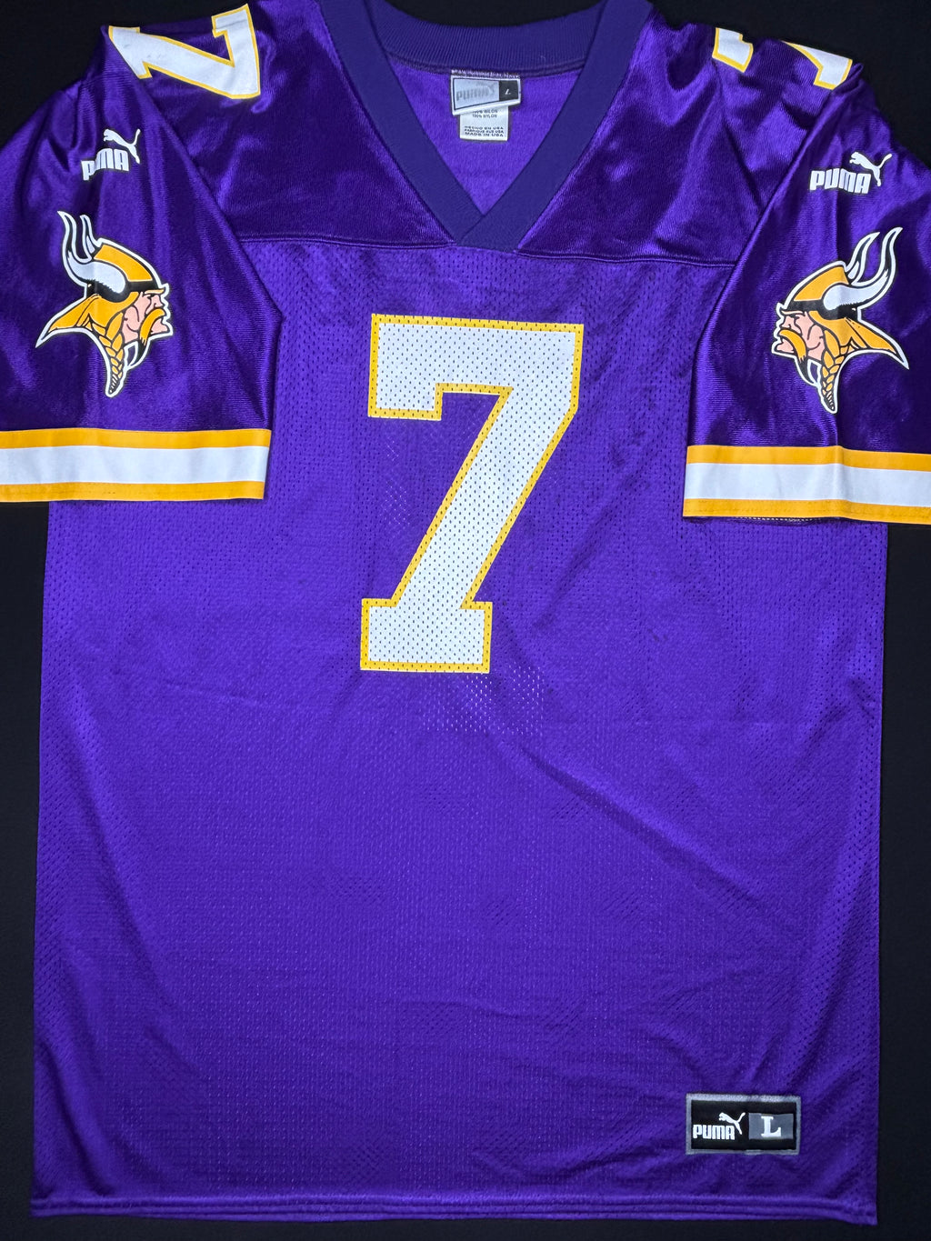Minnesota Vikings Randall Cunningham Puma Football Jersey Size: Large