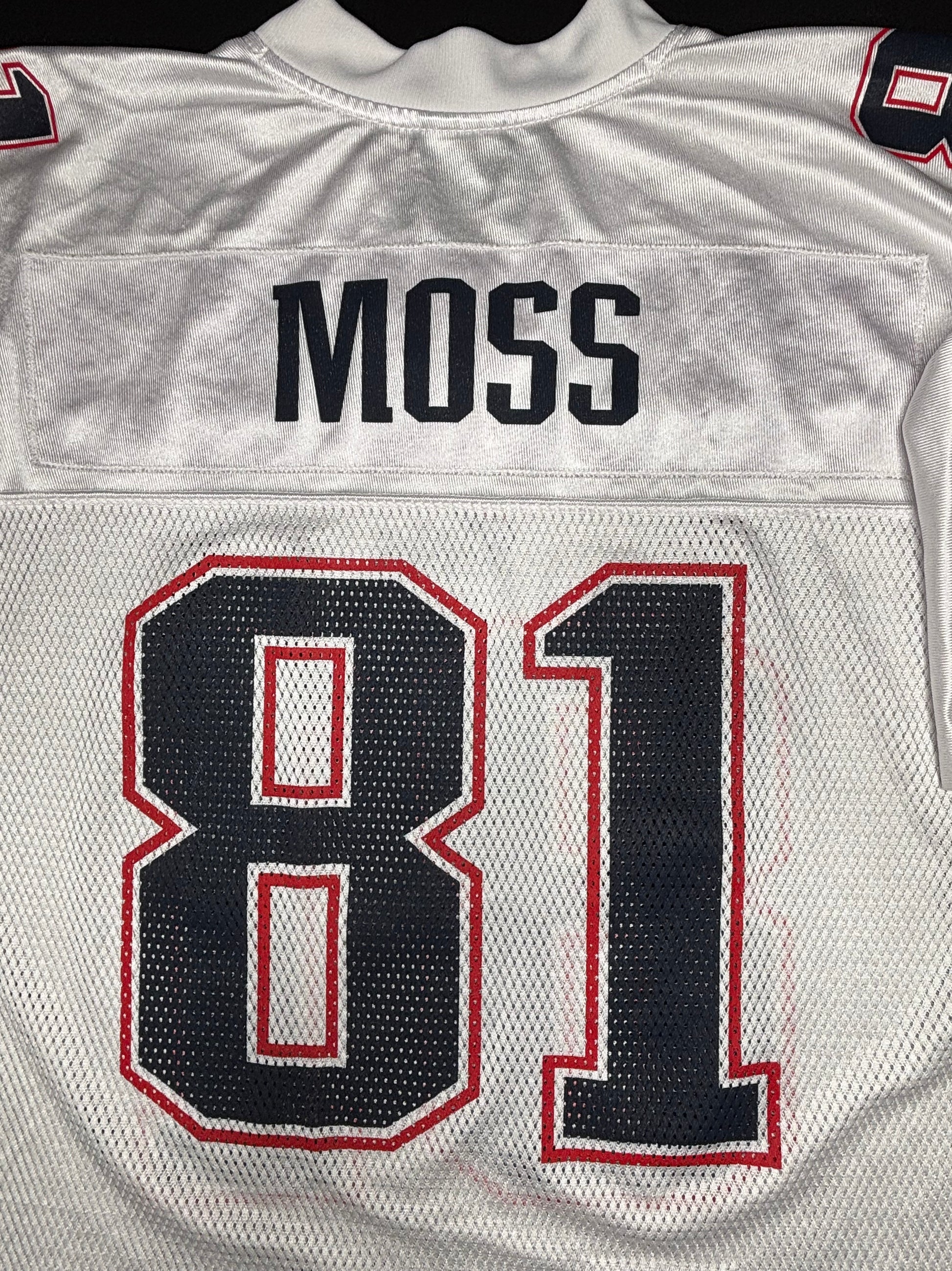 New England Patriots Randy Moss Reebok Football Jersey Size: XL