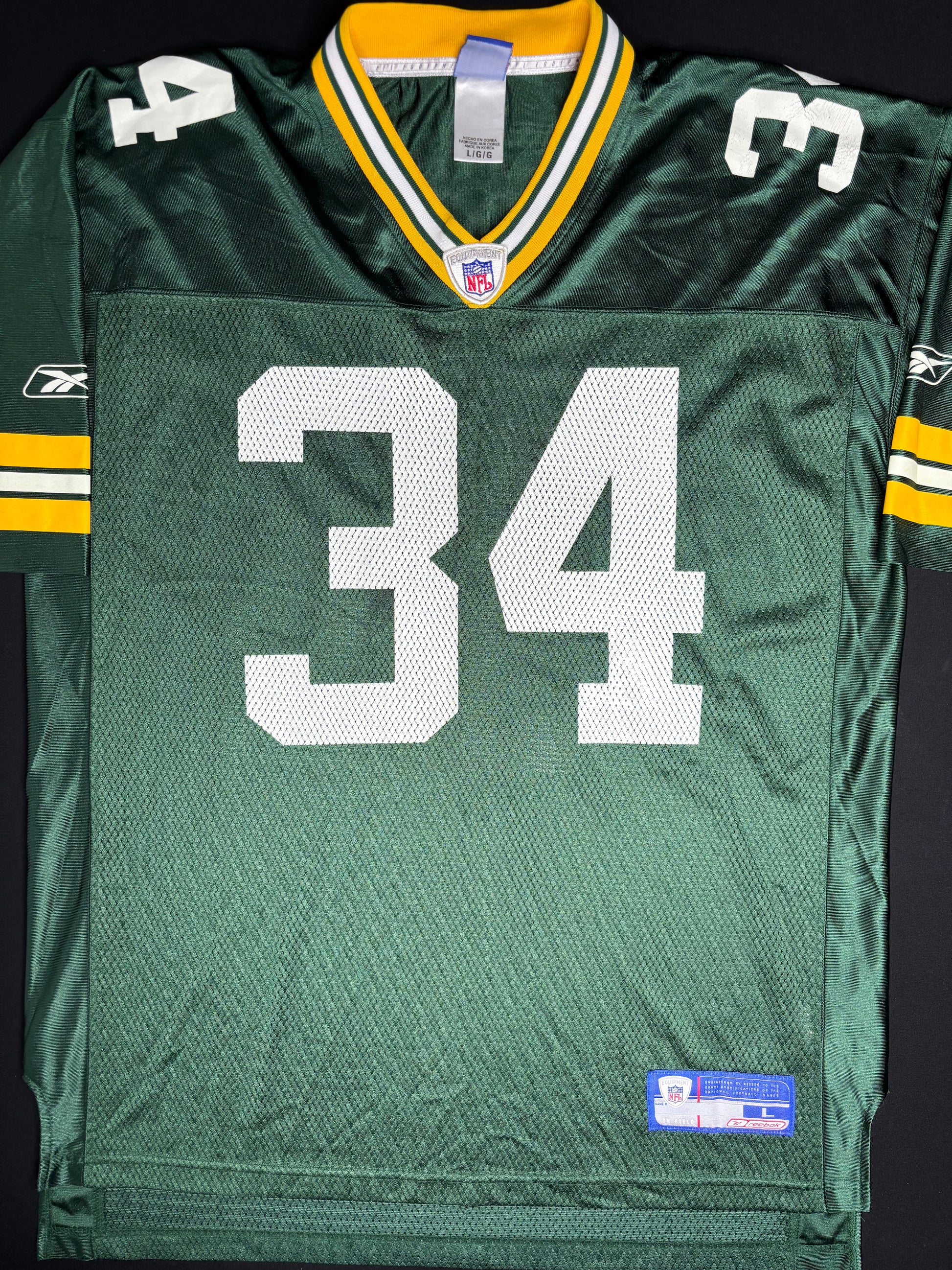 Green Bay Packers Mike McKenzie Reebok Football Jersey Size: Large