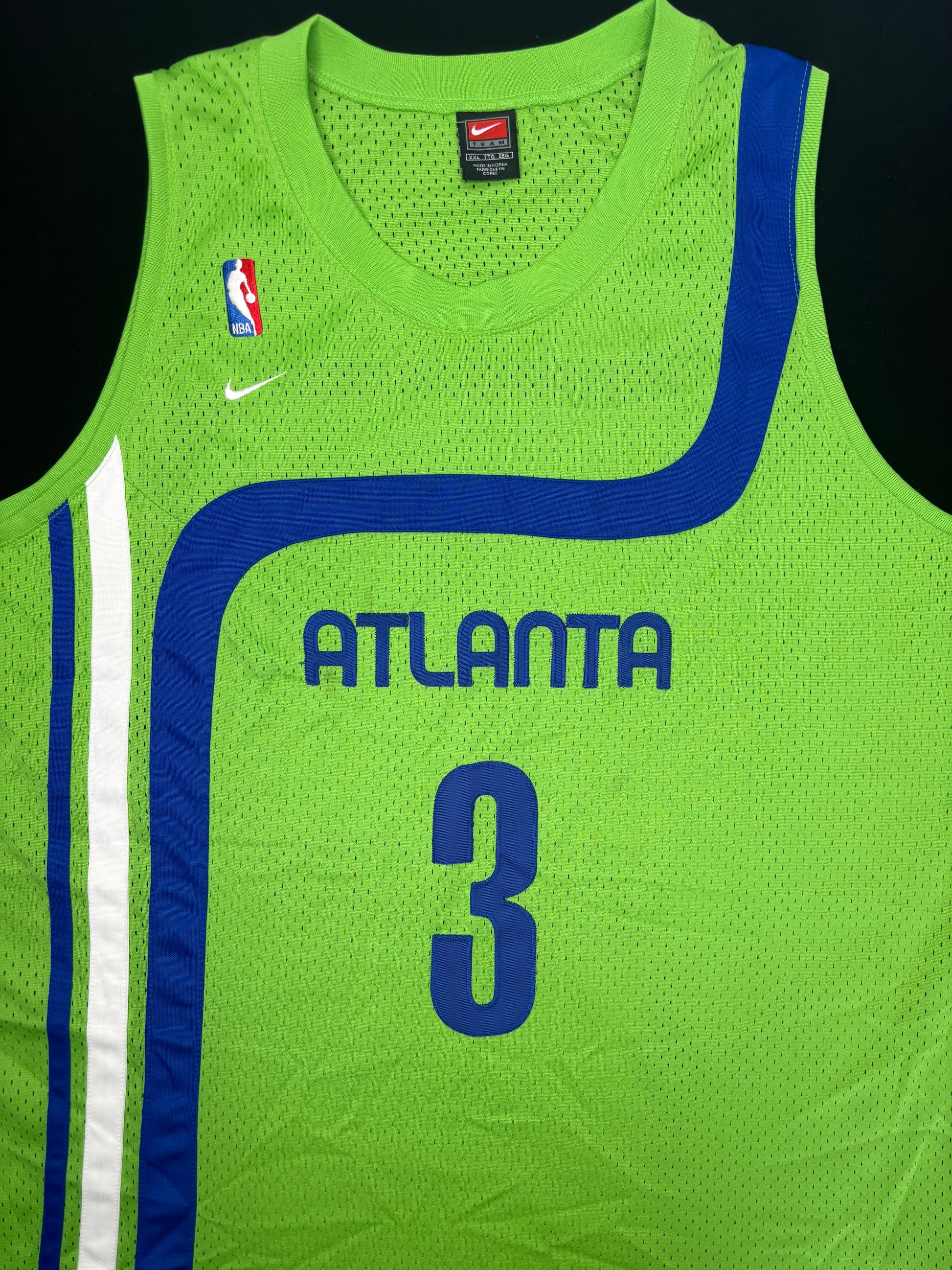 Atlanta Hawks Shareef Abdur- Rahim 1970 Alt Nike Basketball Jersey Size: XXL