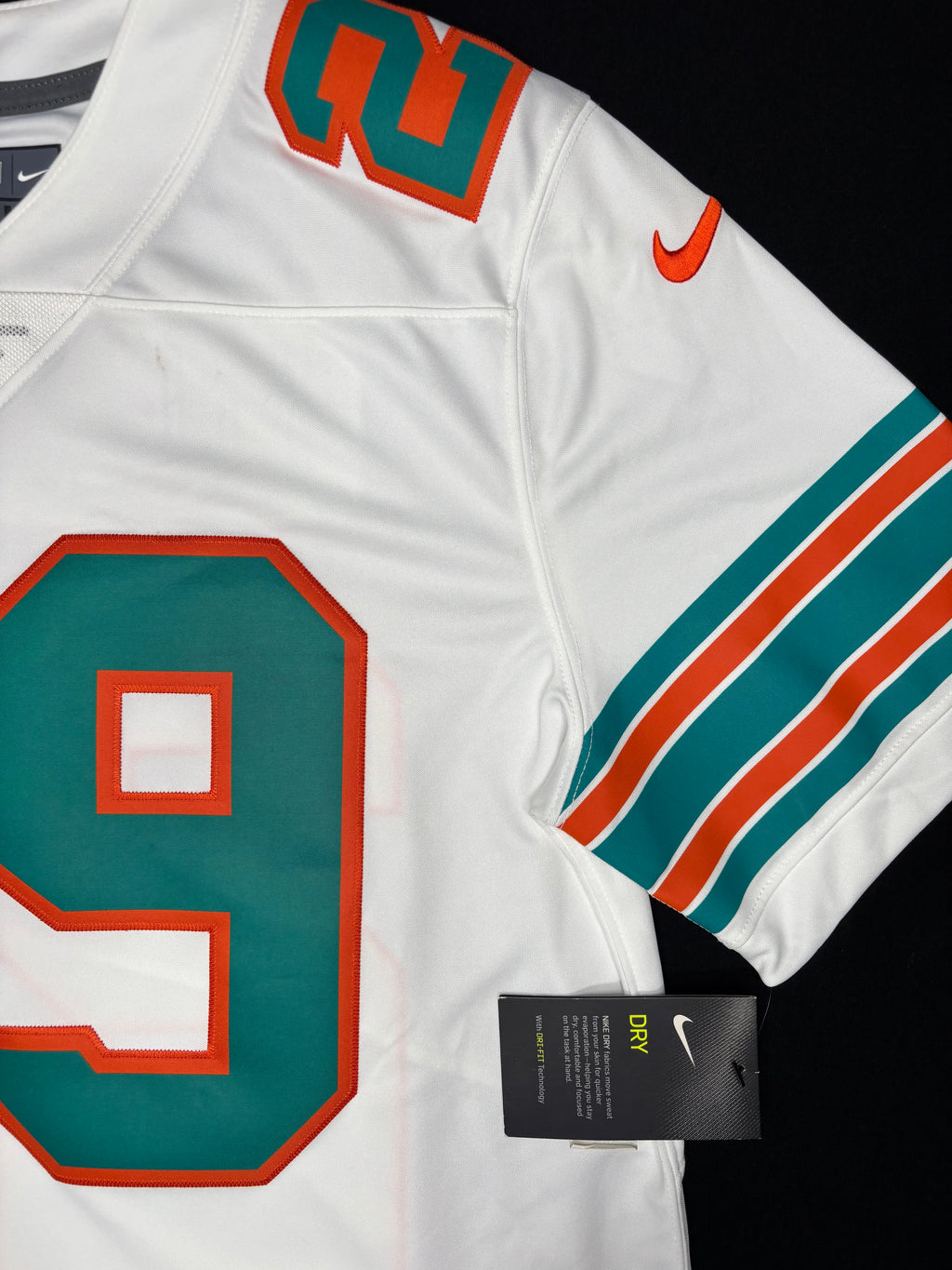 NWT Miami Dolphins Minkah Fitzpatrick Nike Game Football Jersey Size: Large