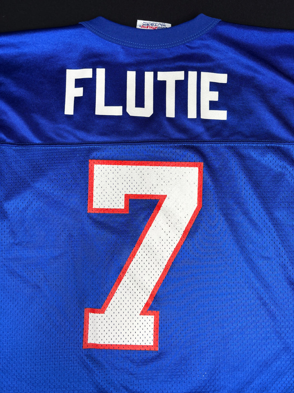 Buffalo Bills Doug Flutie Logo Atheltic Football Jersey Size: XL