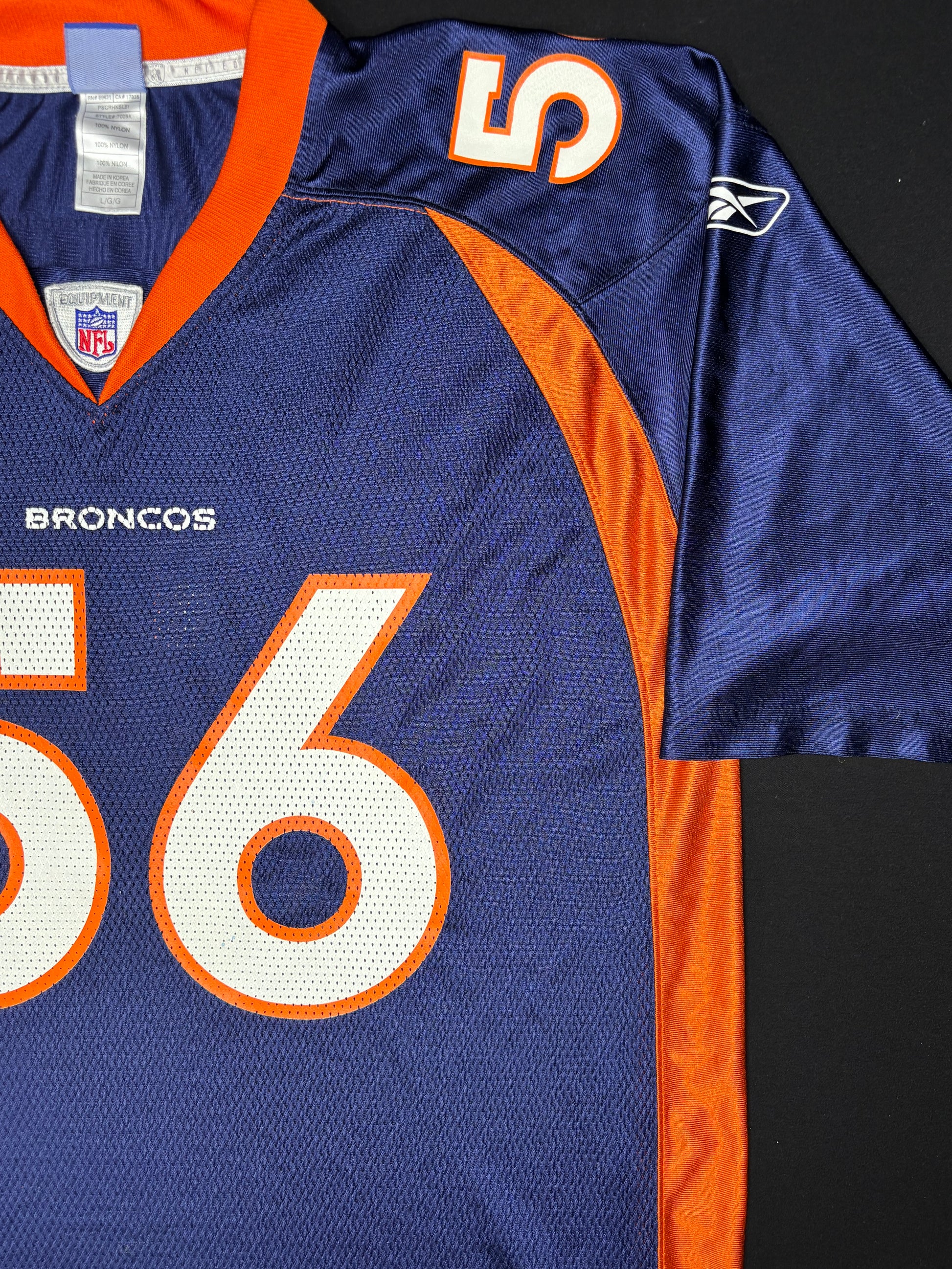 Denver Broncos Al Wilson Reebok Football Jersey Size: Large