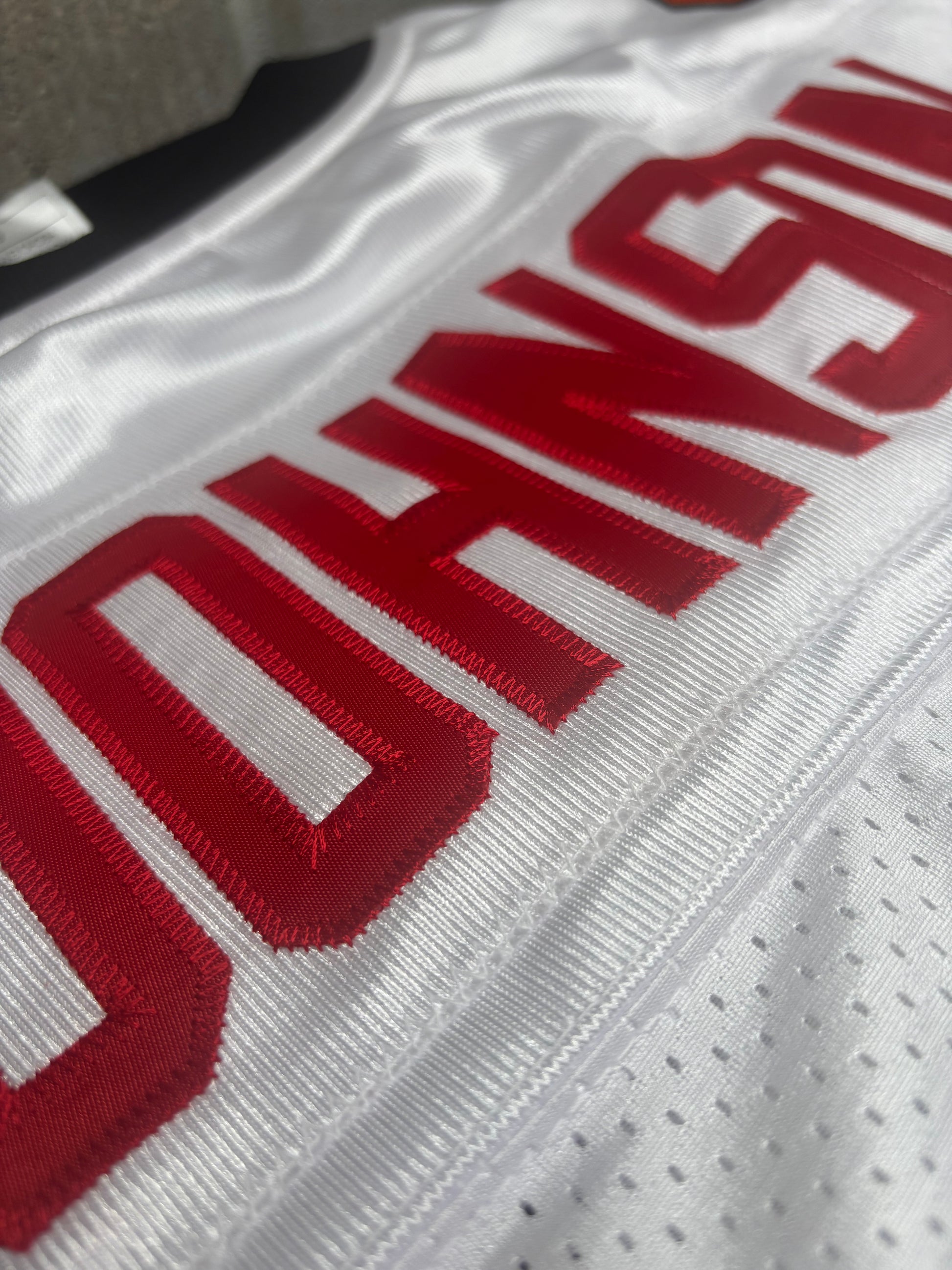 Tampa Bay Buccaneers Keyshawn Johnson Authentic Reebok Football Jersey Size: 56
