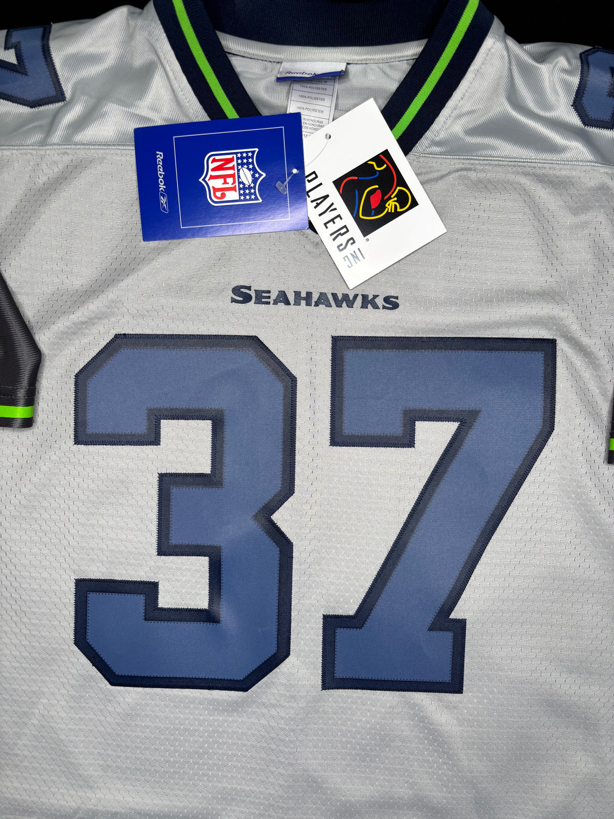 NWT Seattle Seahawks Shaun Alexander Reebok Premier Football Jersey Size: Medium