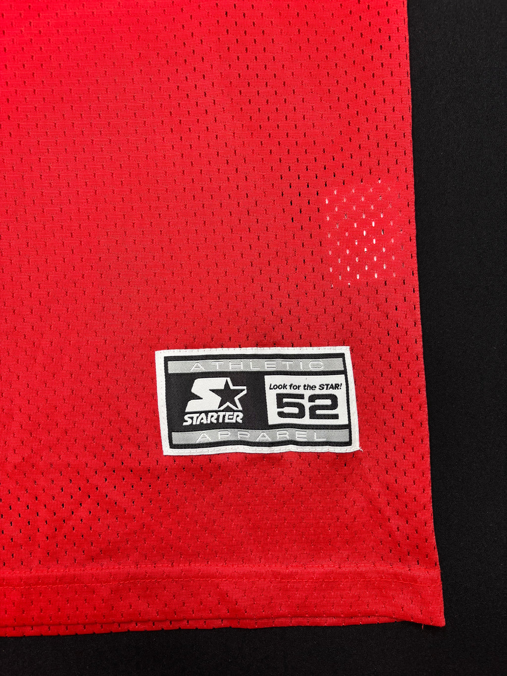 Buffalo Bills Doug Flutie Alt Red Starter Football Jersey Size: 52