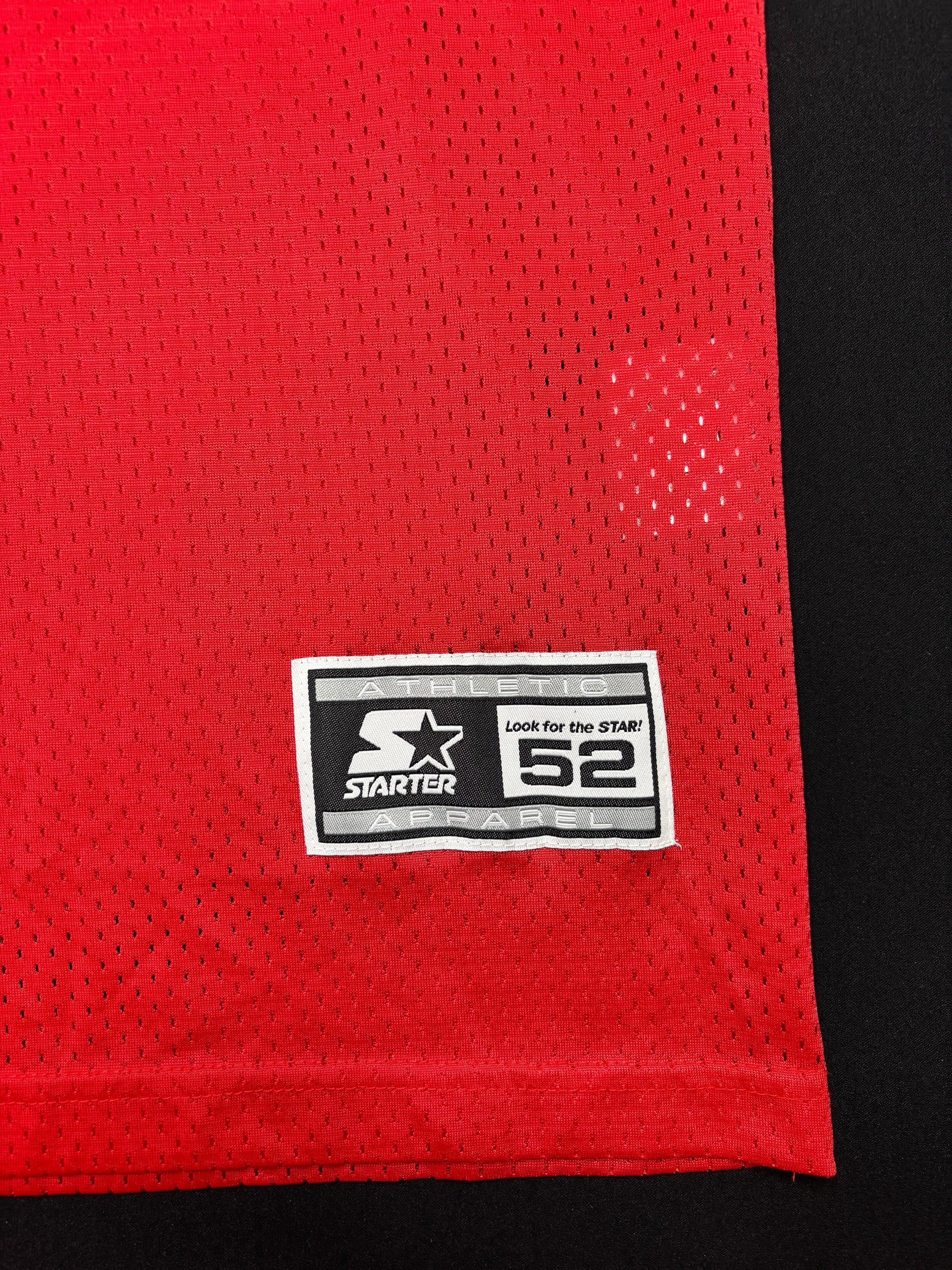 Buffalo Bills Doug Flutie Alt Red Starter Football Jersey Size: 52