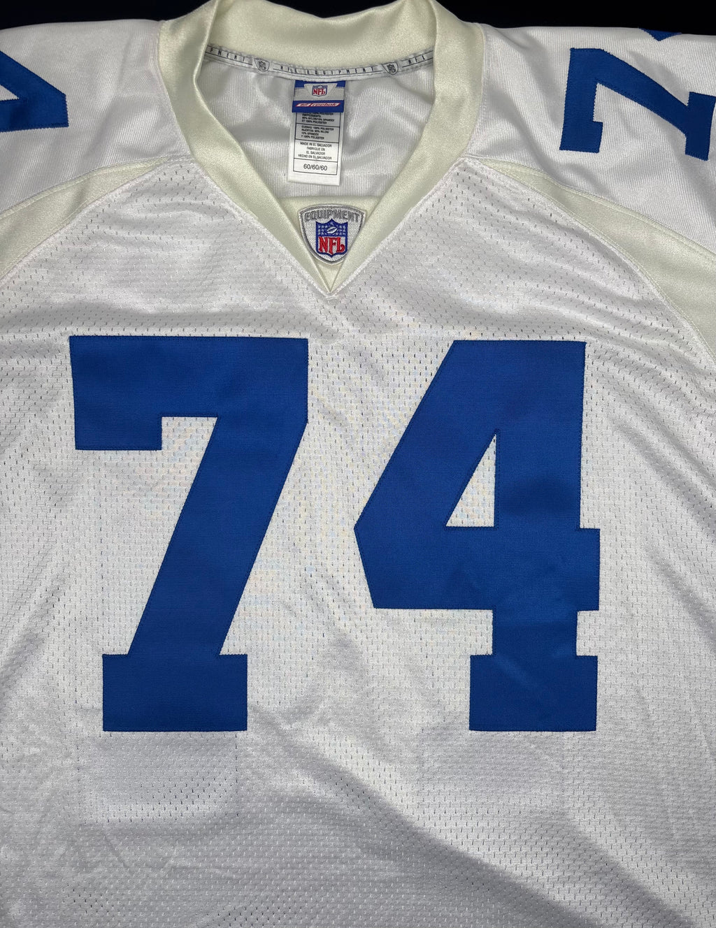 Dallas Cowboys Bob Lilly Reebok Authentic Football Jersey Size: 60
