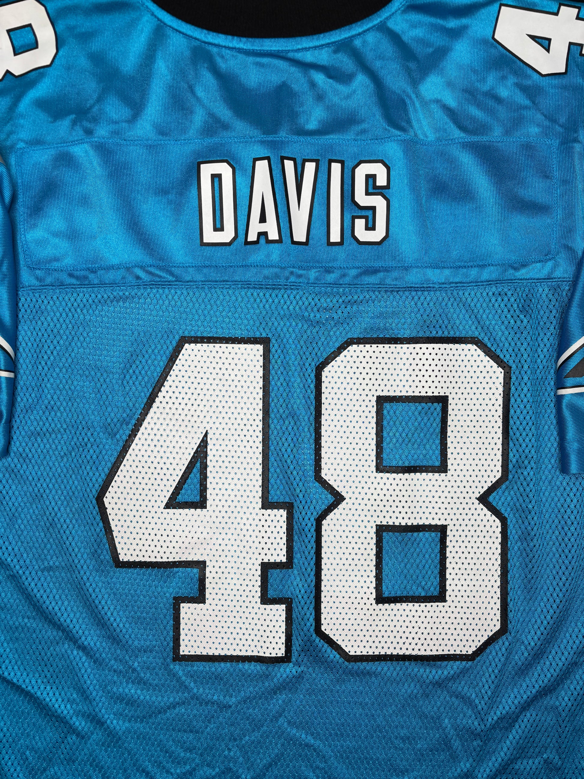 Carolina Panthers Stephan Davis Reebok Football Jersey Size: XL