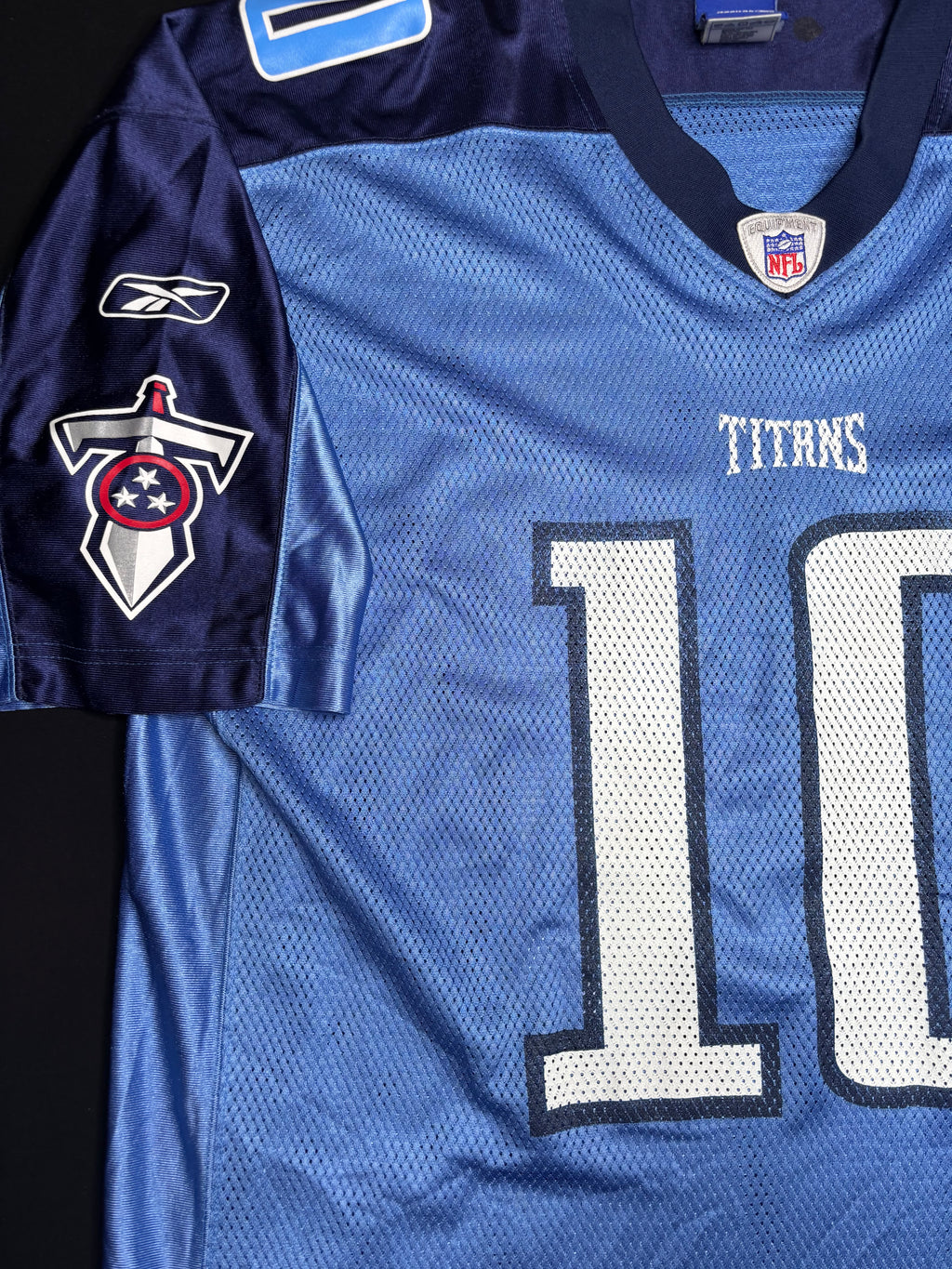 Tennessee Titans Vince Young Reebok Football Jersey Size: XL