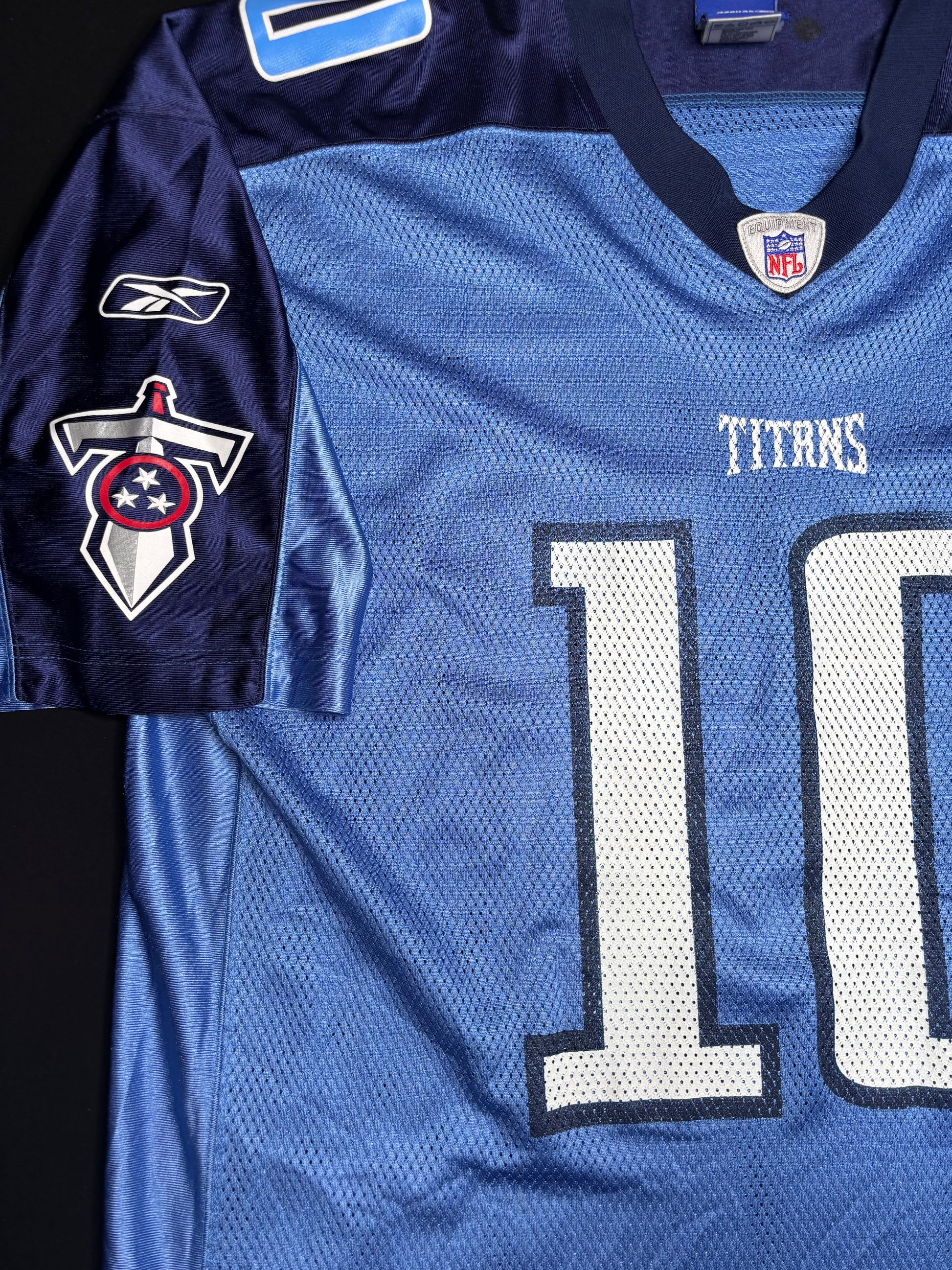 Tennessee Titans Vince Young Reebok Football Jersey Size: XL
