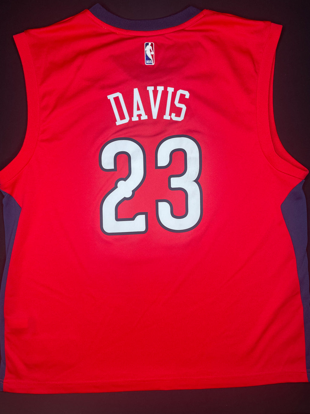 New Orleans Pelicans Anthony Davis Adidas Basketball Jersey Size: Large