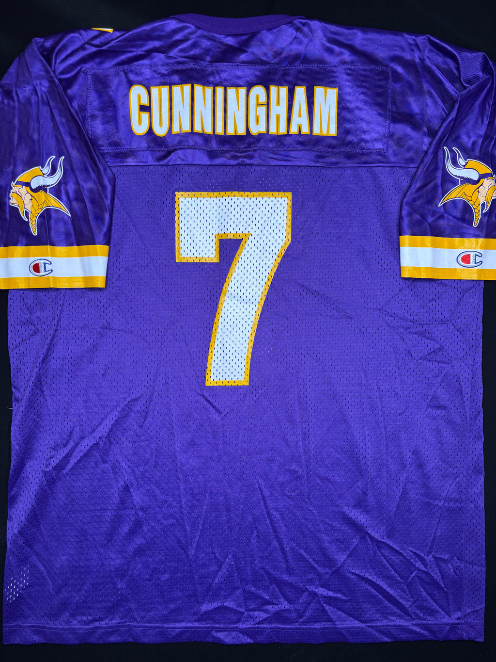 Minnesota Vikings Randall Cunningham Champion Football Jersey Size: 48