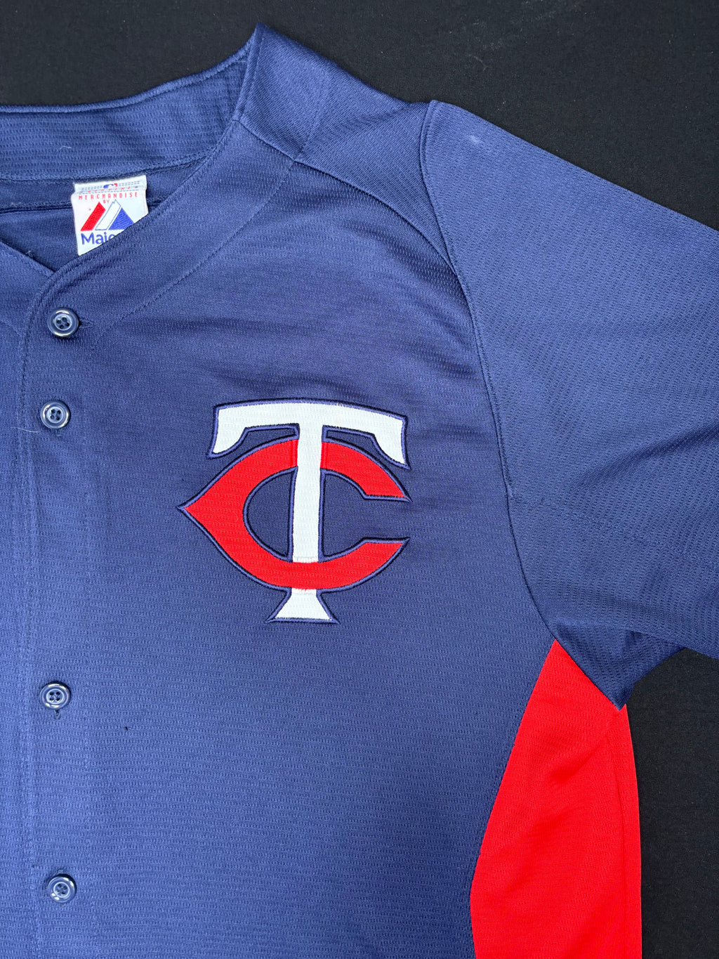 Minnesota Twins Majestic Baseball Jersey Size: Large