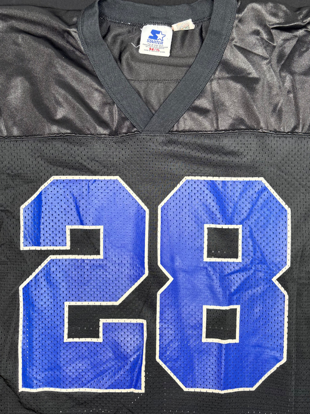 Indianapolis Colts Marshall Faulk Alt Black Starter Football Jersey Size: 52