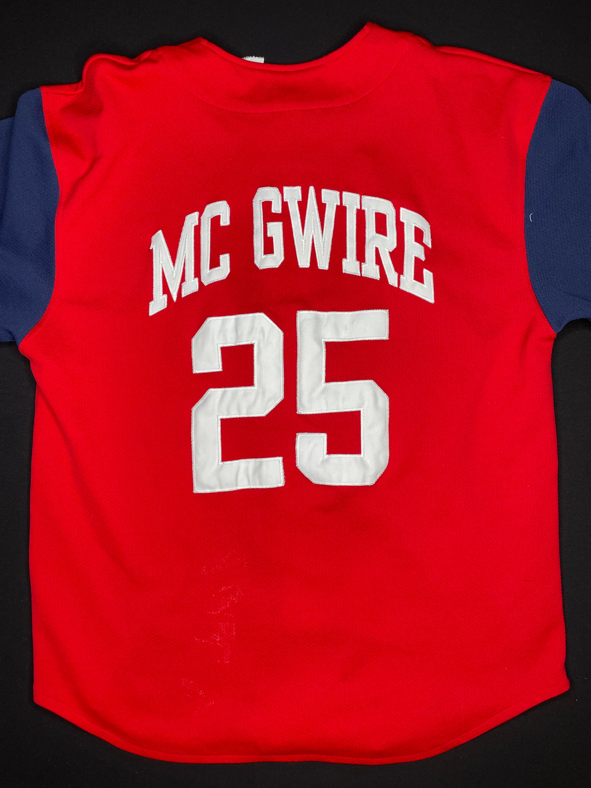 Vintage St. Louis Cardinals Mark McGwire Starter Baseball Jersey Size:XL