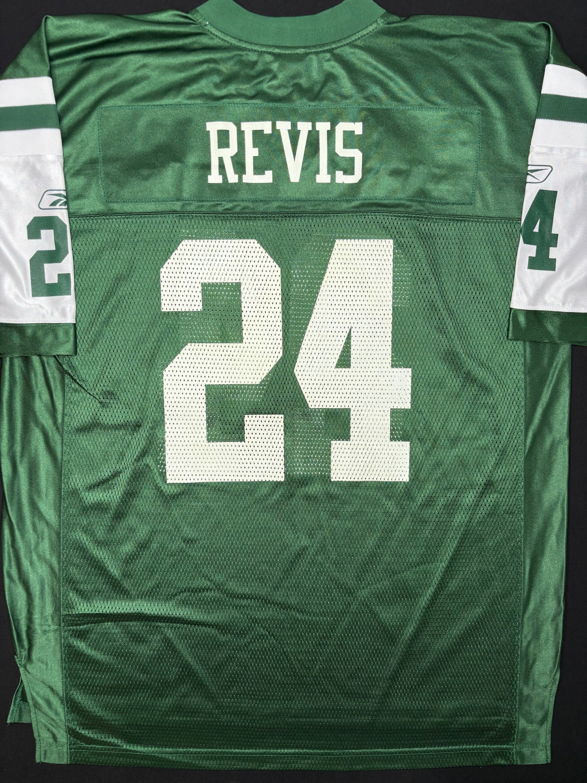 NWT New York Jets Darrelle Revis Reebok Football Jersey Size: XL