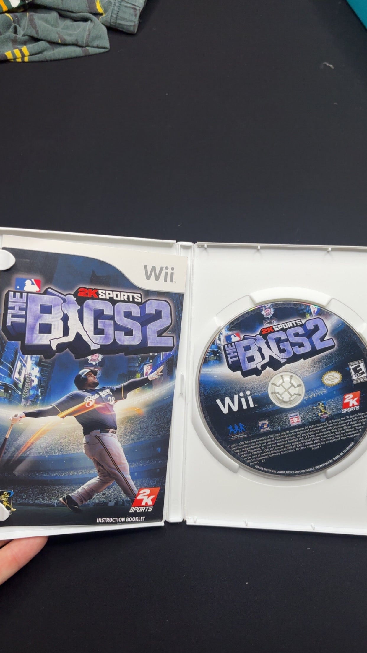 The Bigs 2 (Nintendo Wii, 2009) Complete Tested & Working MLB - Free Shipping