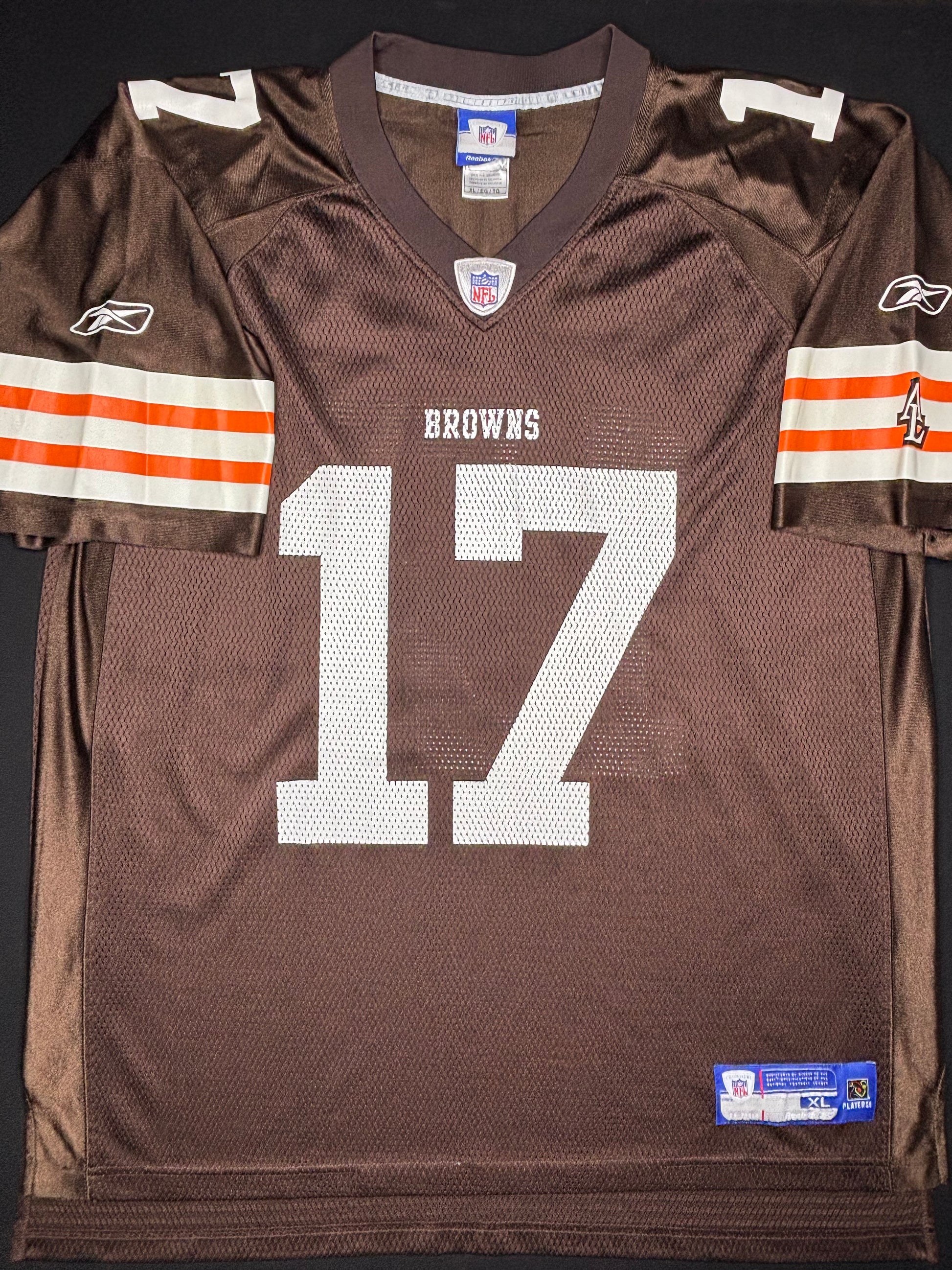 Cleveland Browns Braylon Edward’s Reebok Football Jersey Size: XL