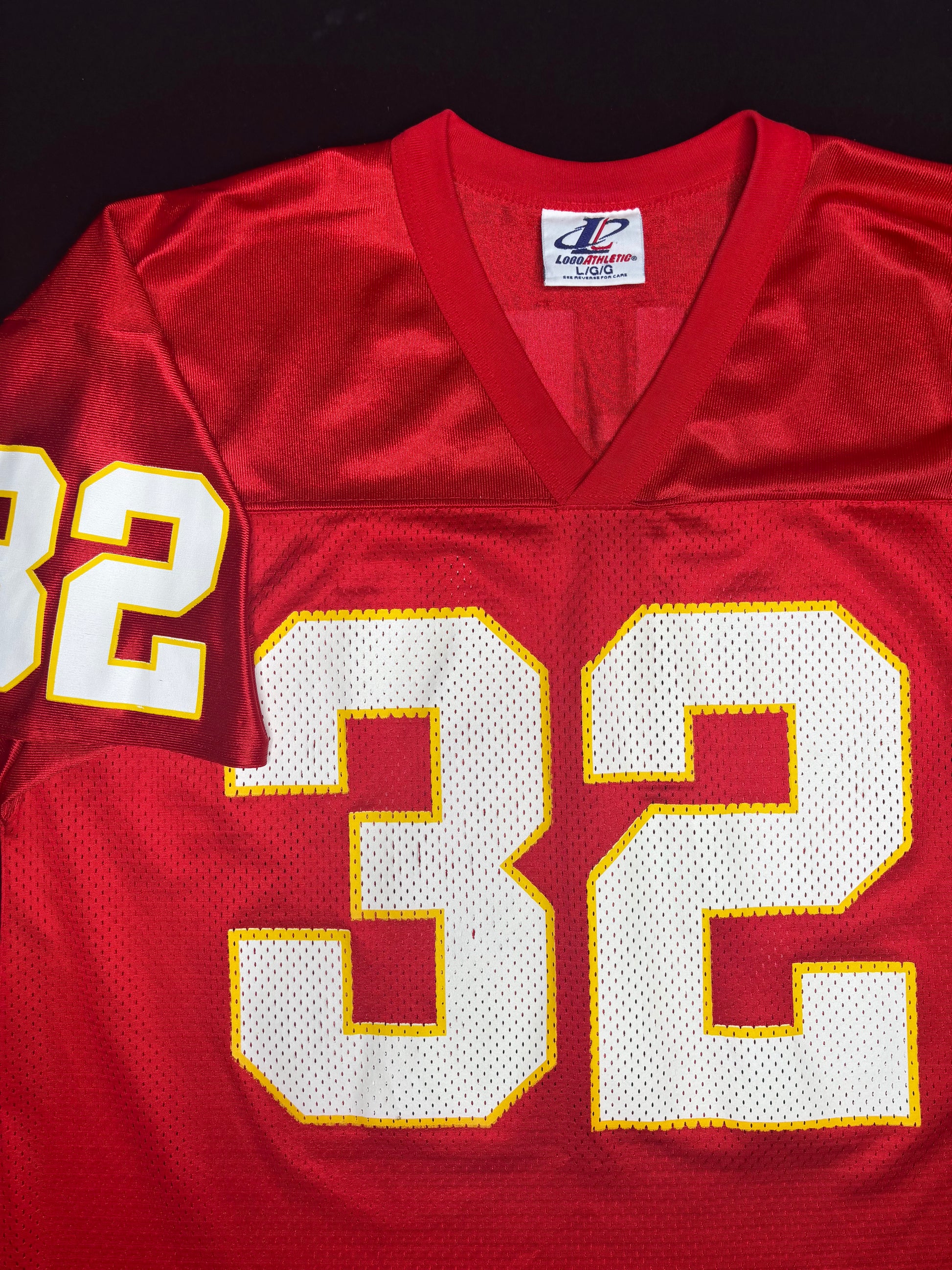 Vintage Kansas City Chiefs Marcus Allen Logo Athletic Football Jersey Size: Large