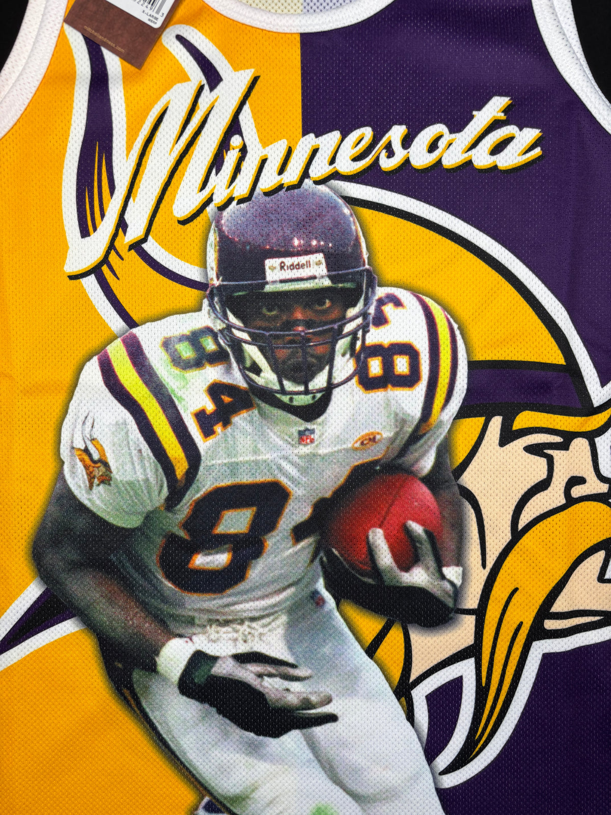 NWT Minnesota Vikings Randy Moss Mitchell & Ness Player Tank Size: XL