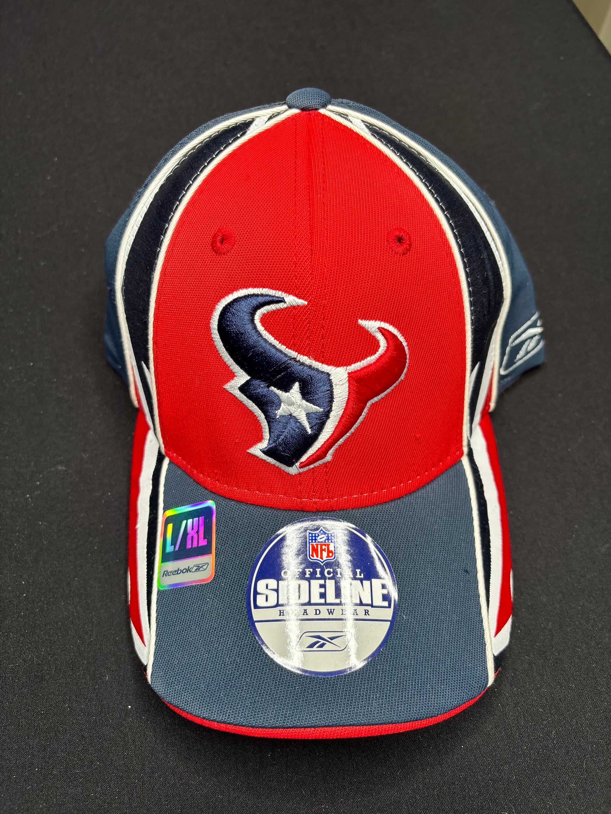 NWT Houston Texans Reebok Flex Fit Hat