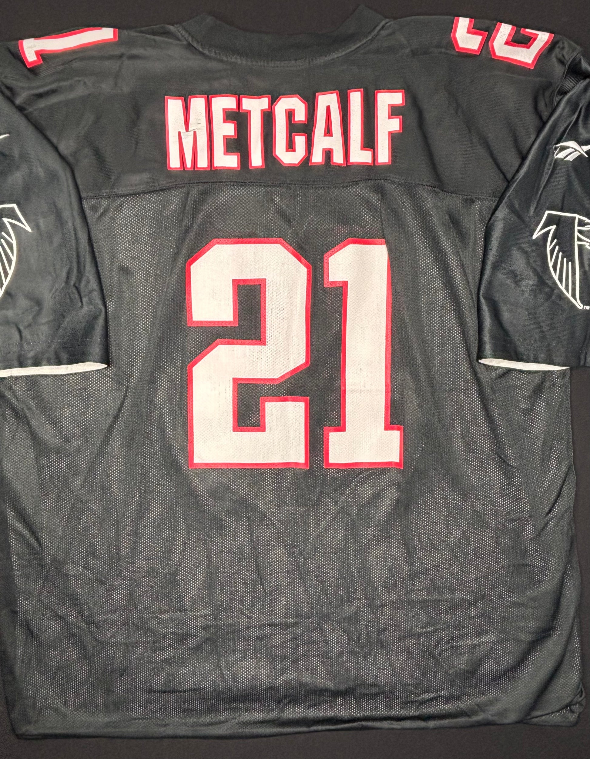 Atlanta Falcons Eric Metcalf Reebok Reversible Football Jersey Size: 54