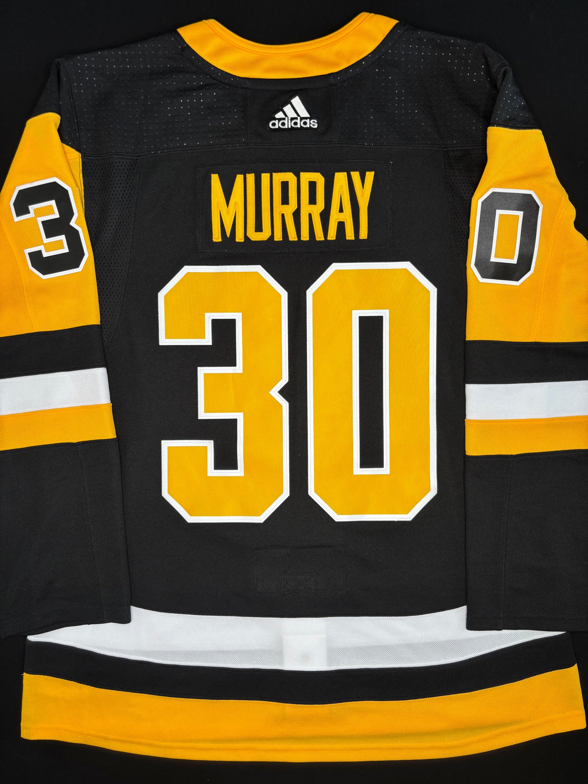NWT Pittsburgh Penguins Matt Murray Authentic Adidas Hockey Jersey Size: 46