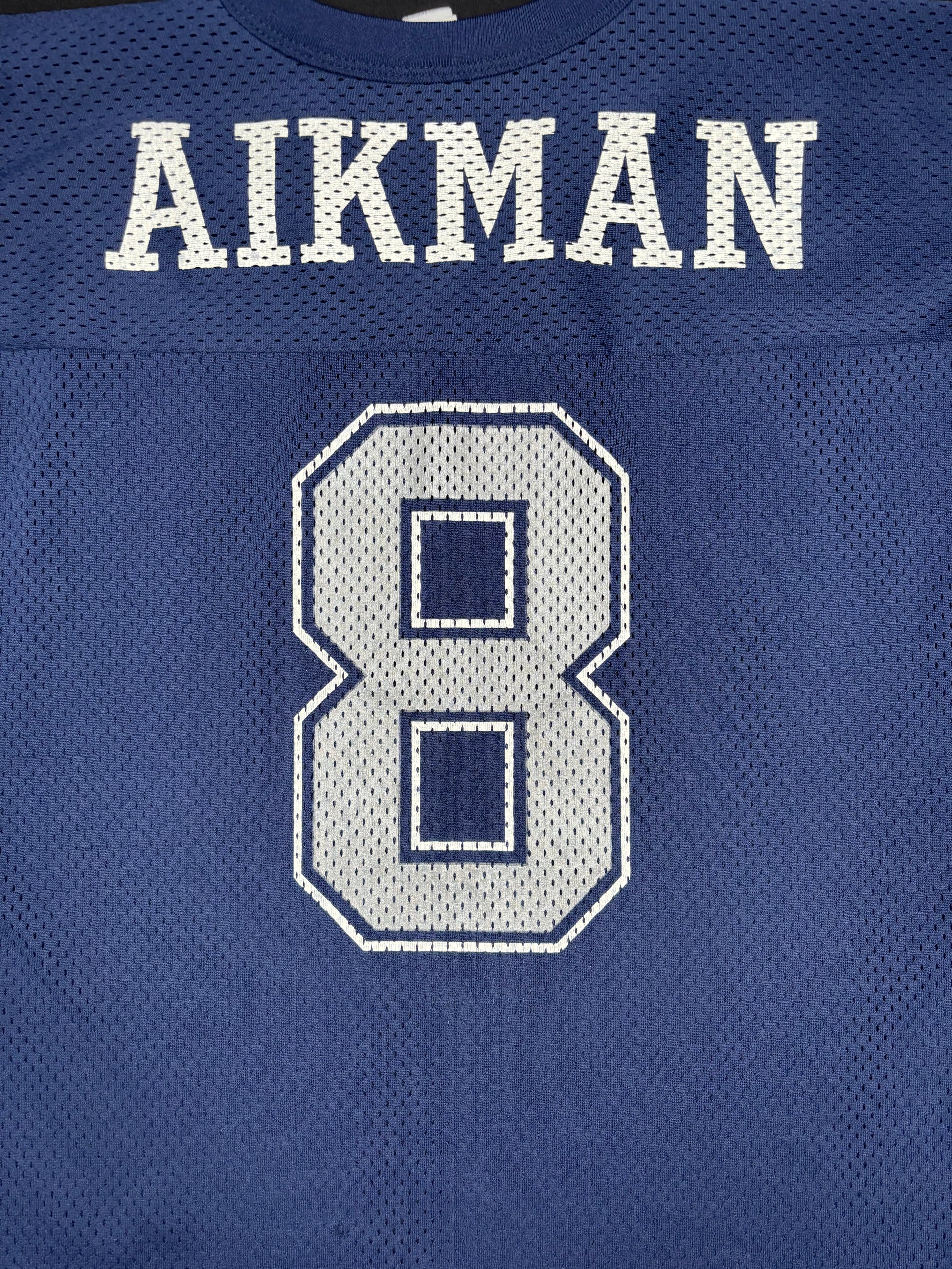 Vintage Dallas Cowboys Troy Aikman Logo 7 Football Jersey Size: XL