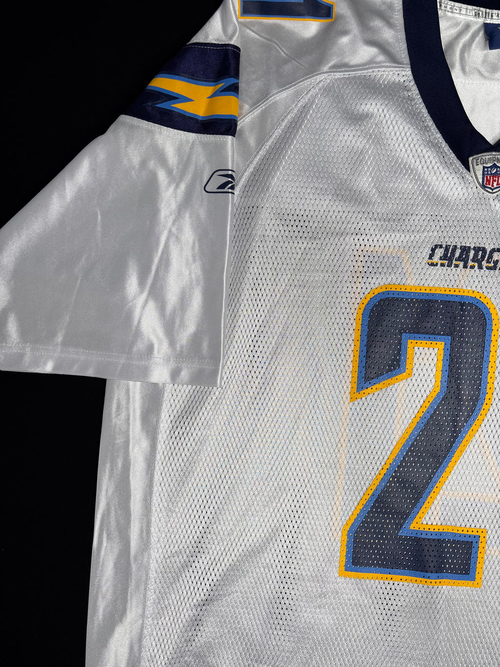 NWT San Diego Chargers Ladainian Tomlinson Reebok Football Jersey Size: XXL