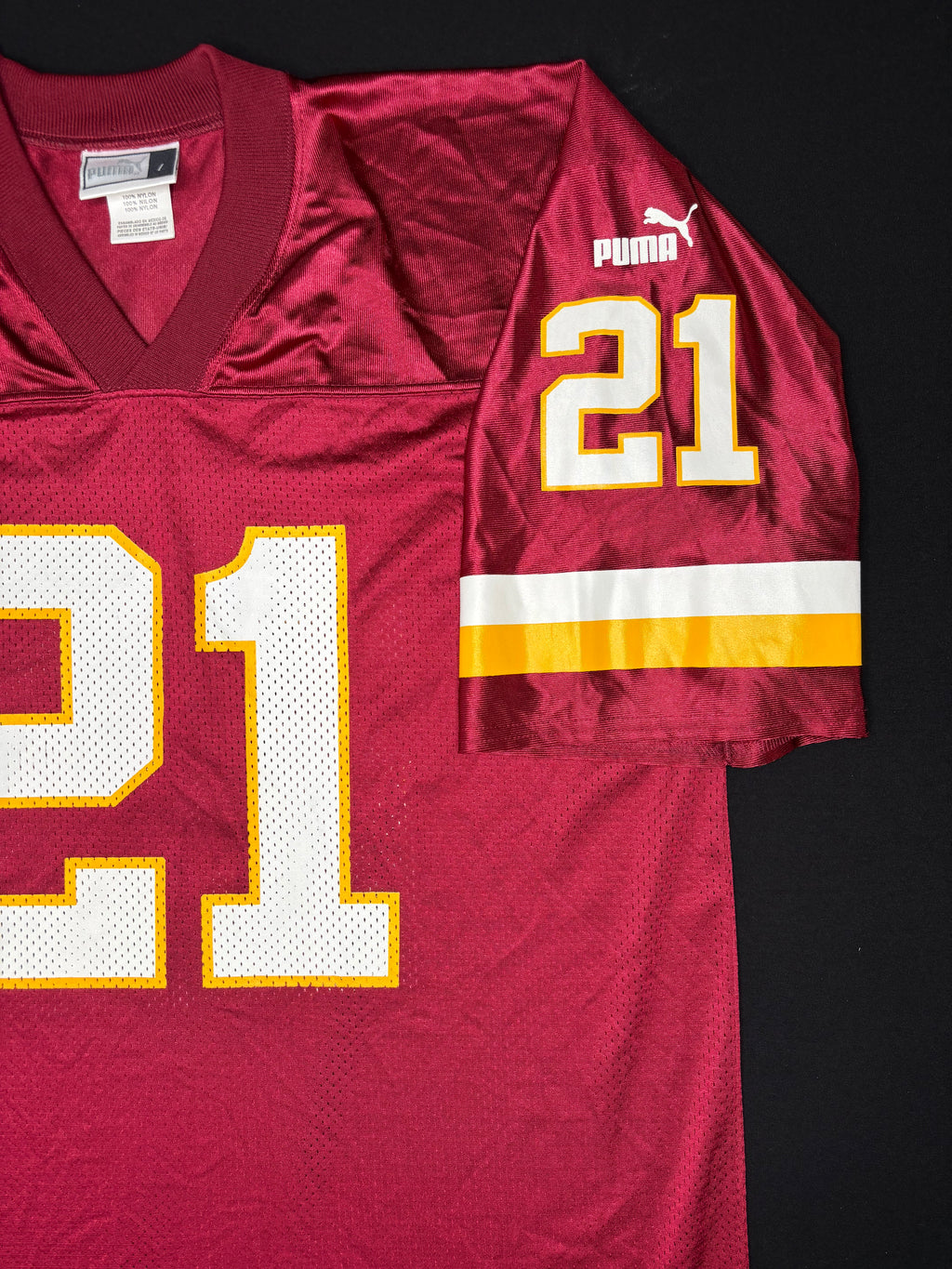 Washington Redskins Deion Sanders Puma Football Jersey Size: Large
