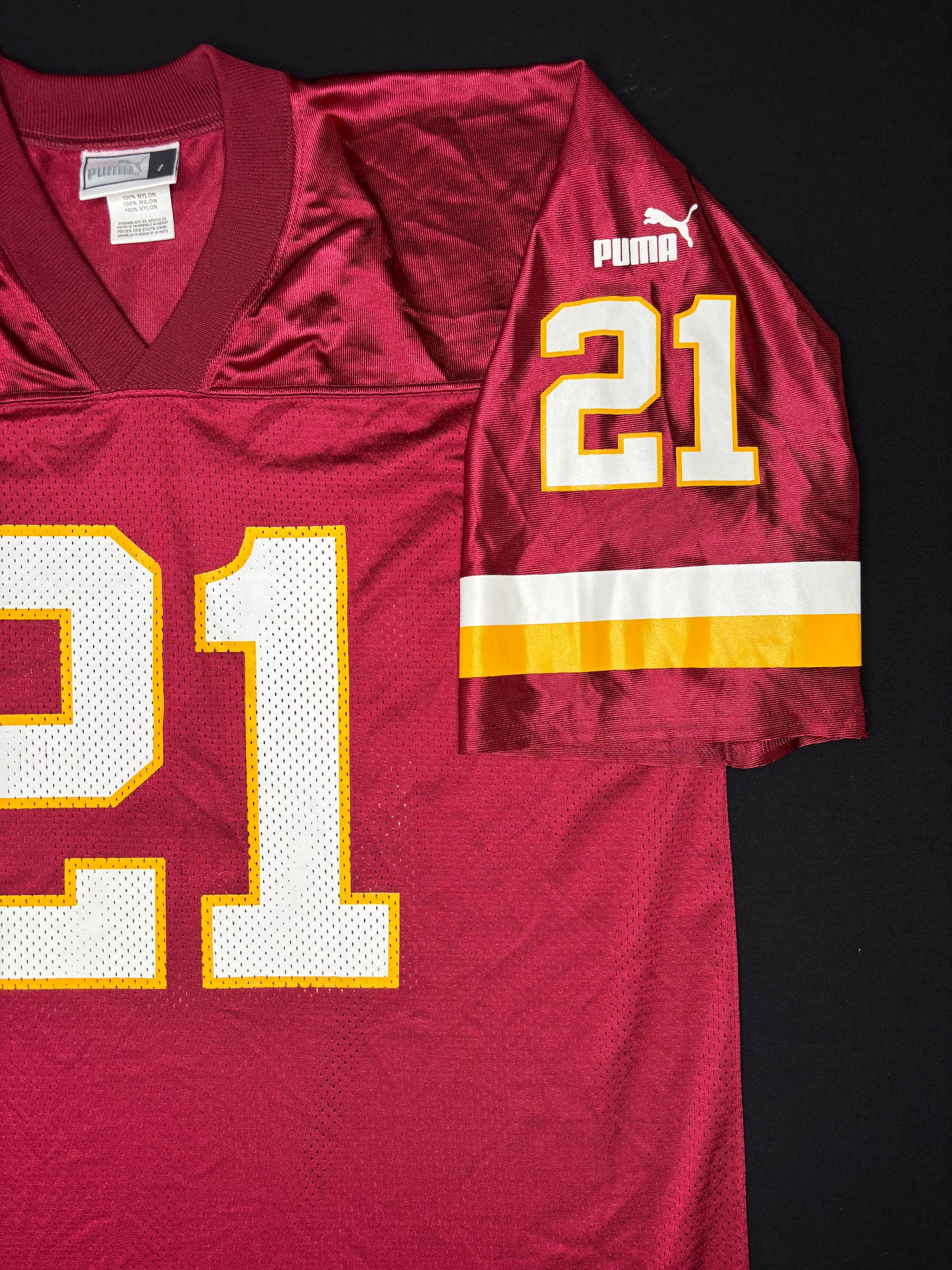 Washington Redskins Deion Sanders Puma Football Jersey Size: Large