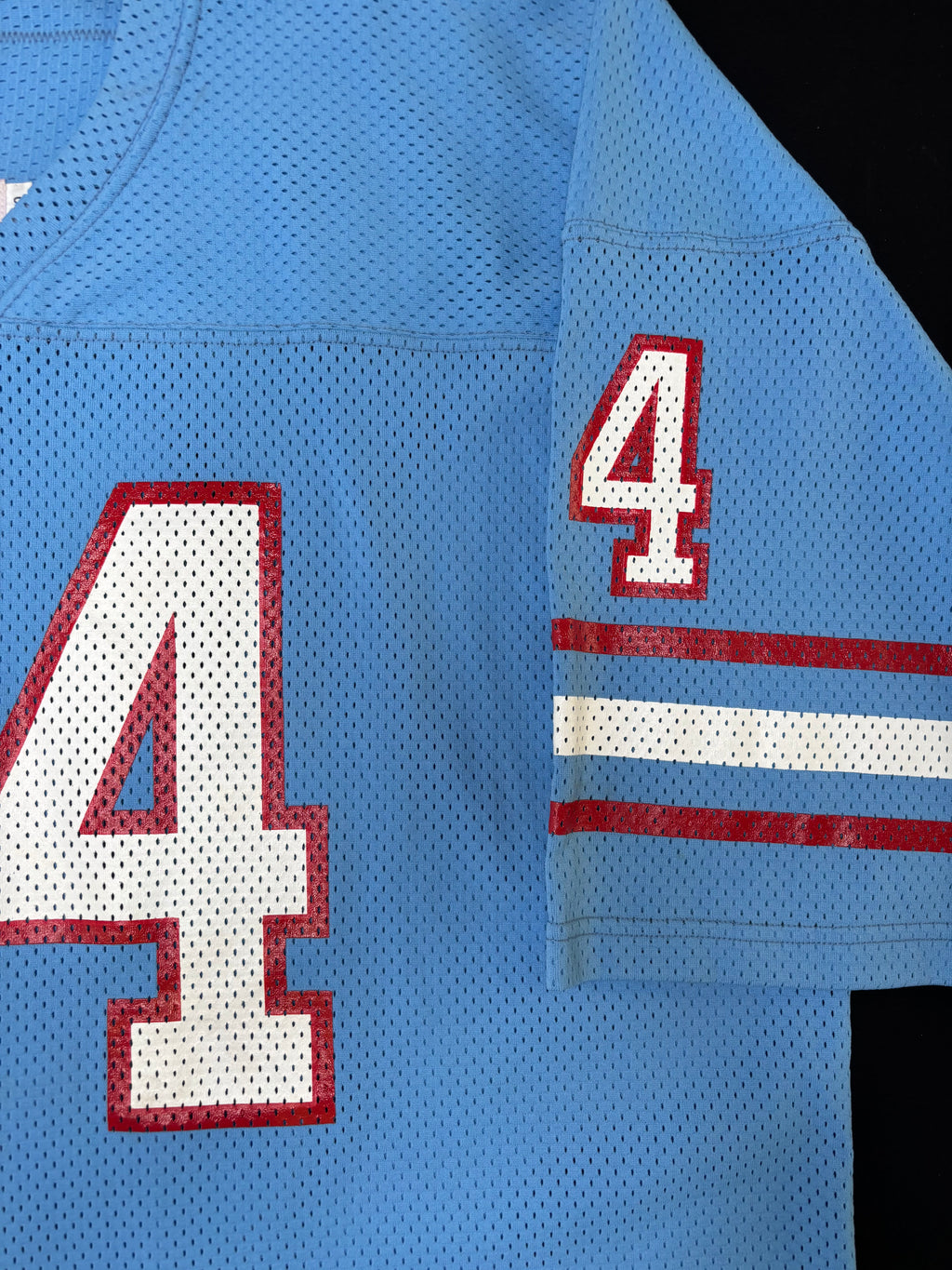 Houston Oilers Earl Campbell 80’ Mitchell & Ness Authentic Football Jersey Size: 4XL