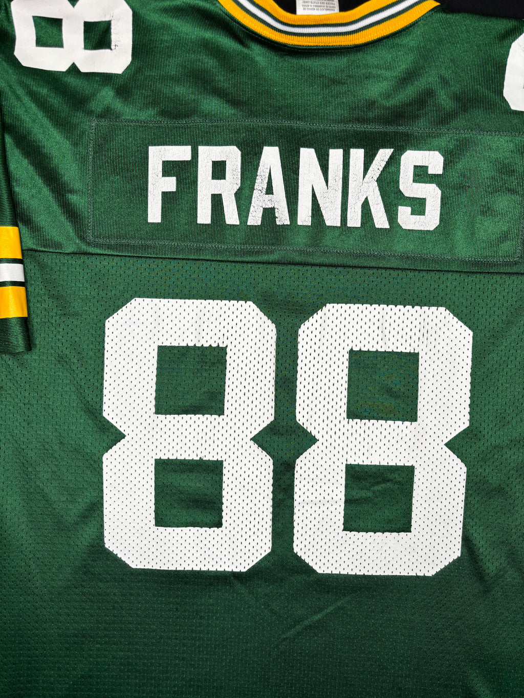 Green Bay Packers Bubba Franks Puma Football Jersey Size: Medium