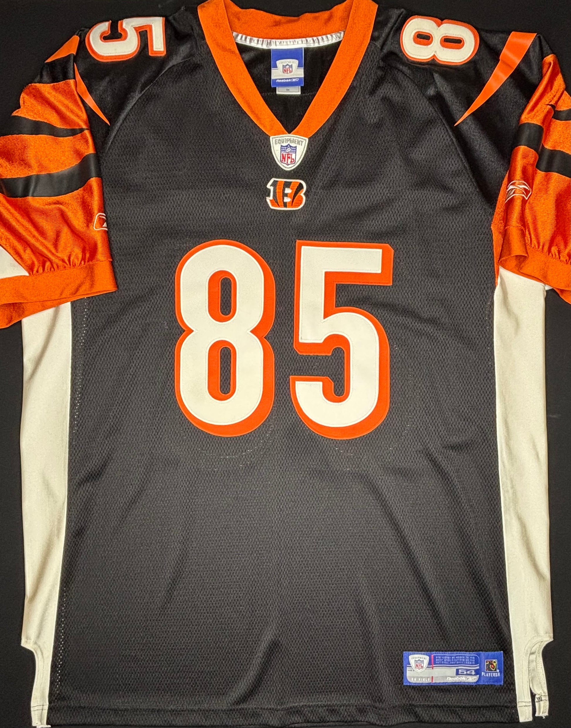 Cincinnati Bengals Chad Johnson Authentic Reebok Football Jersey Size: 54