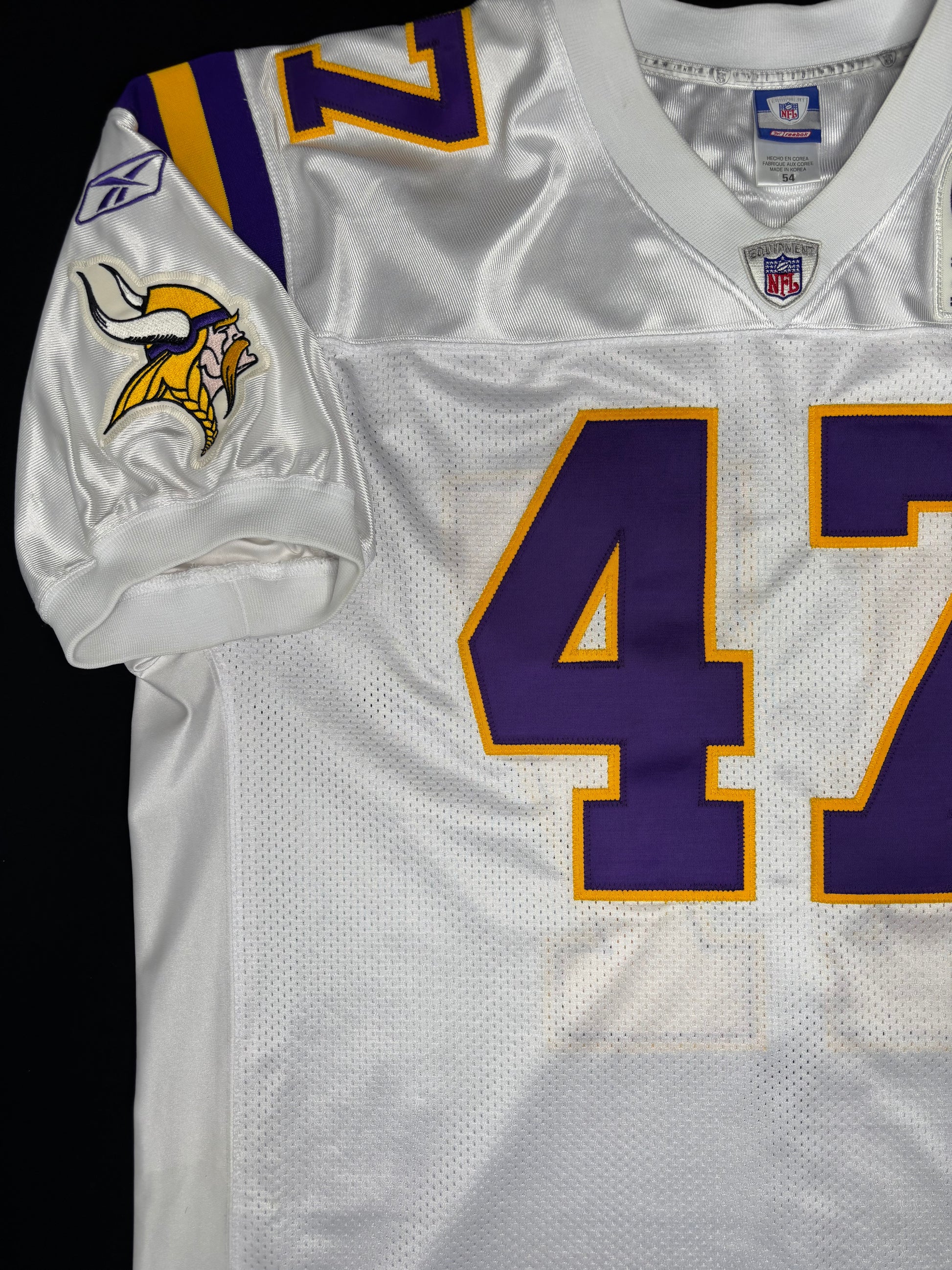 Minnesota Vikings Joey Browner Authentic Reebok Football Jersey w/ 40 for 60 patch Size: 54