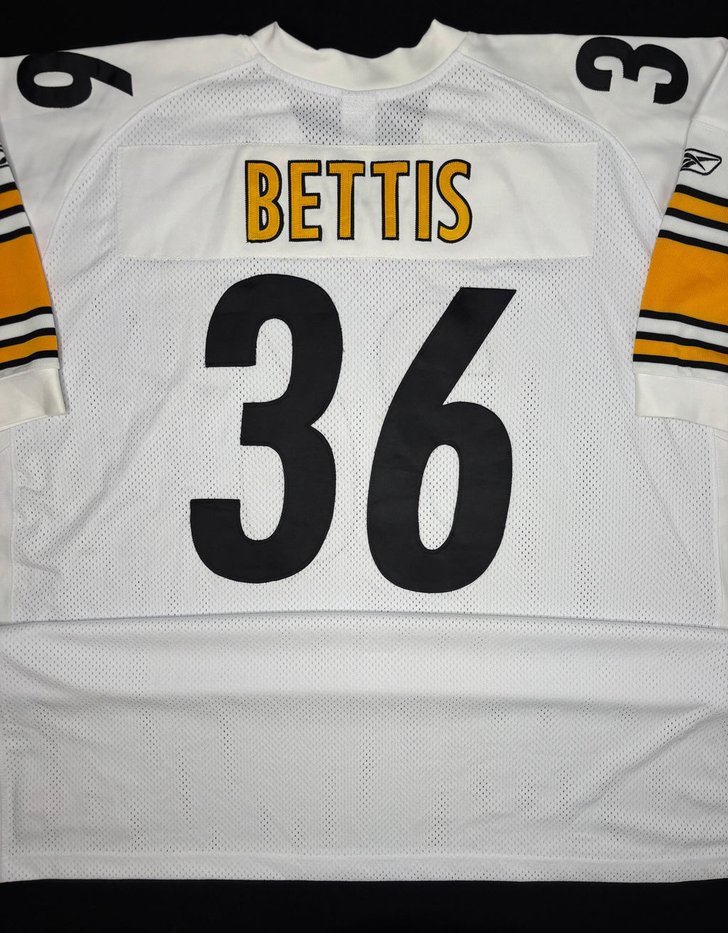 Pittsburgh Steelers Jerome Bettis Reebok Authentic Football Jersey Size: 60