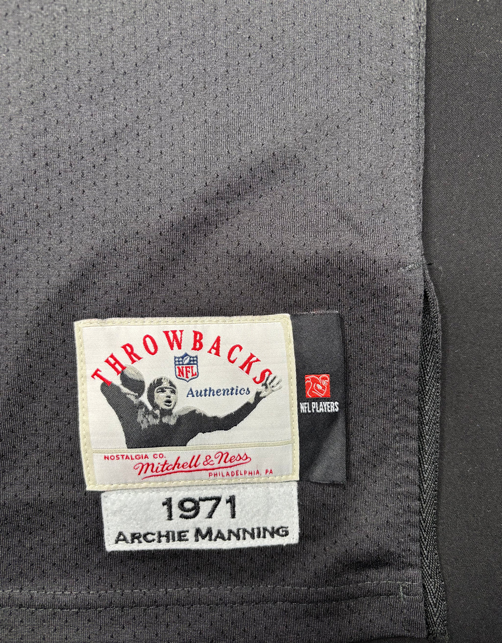 New Orleans Saints Archie Manning Authentic Mitchell & Ness Football Jersey Size: 5XL