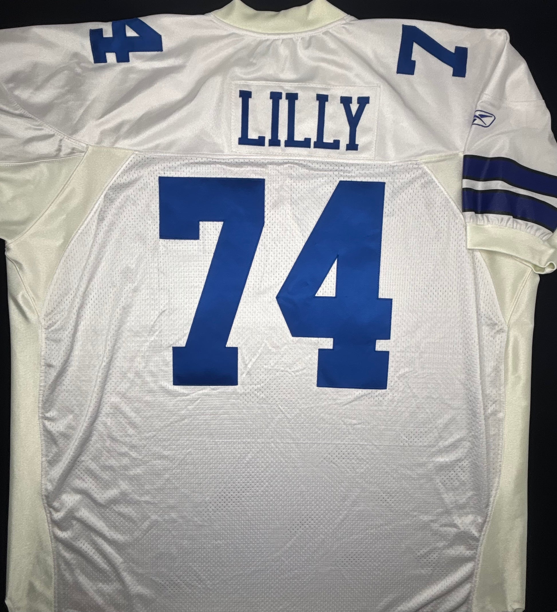 Dallas Cowboys Bob Lilly Reebok Authentic Football Jersey Size: 60