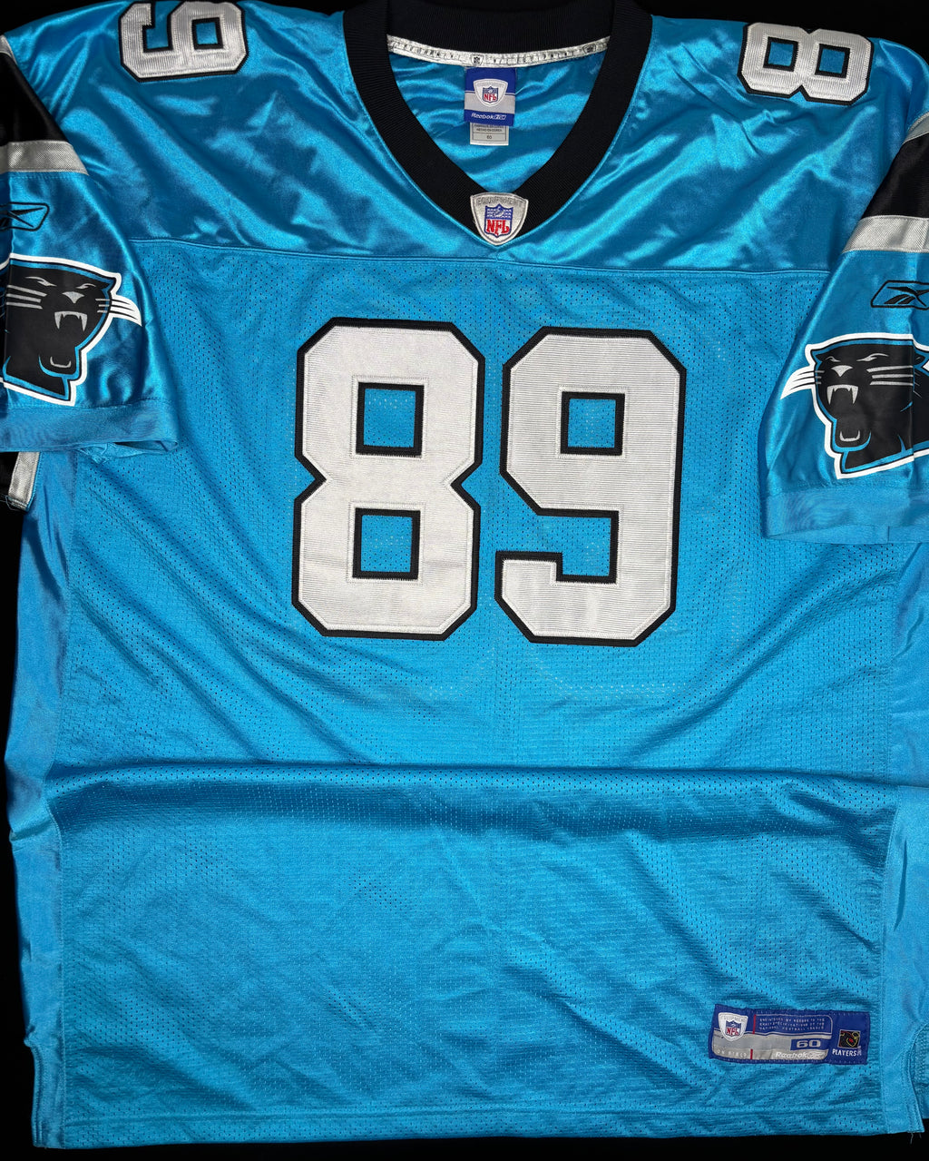 Carolina Panthers Steve Smith Football Jersey Size: 60