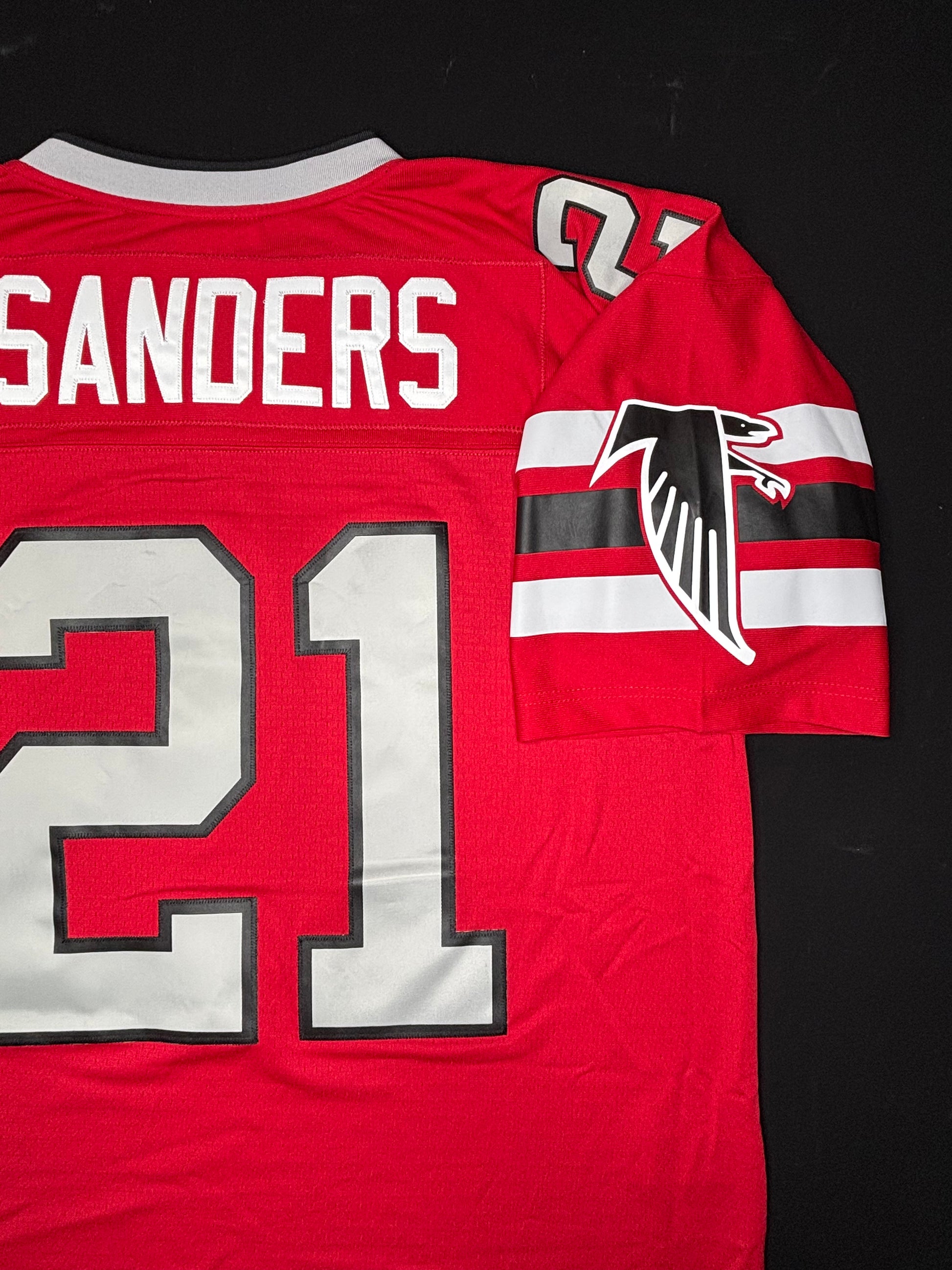 Atlanta Falcons Deion Sanders Mitchell and Ness Alternate Legacy Football Jersey Size: XL