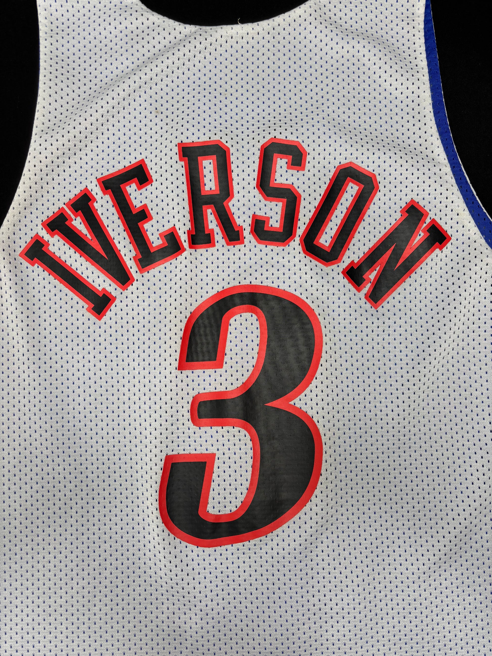 Philadelphia 76ers Allen Iverson 04 All Star/Practice Reversible Jersey Size: Large