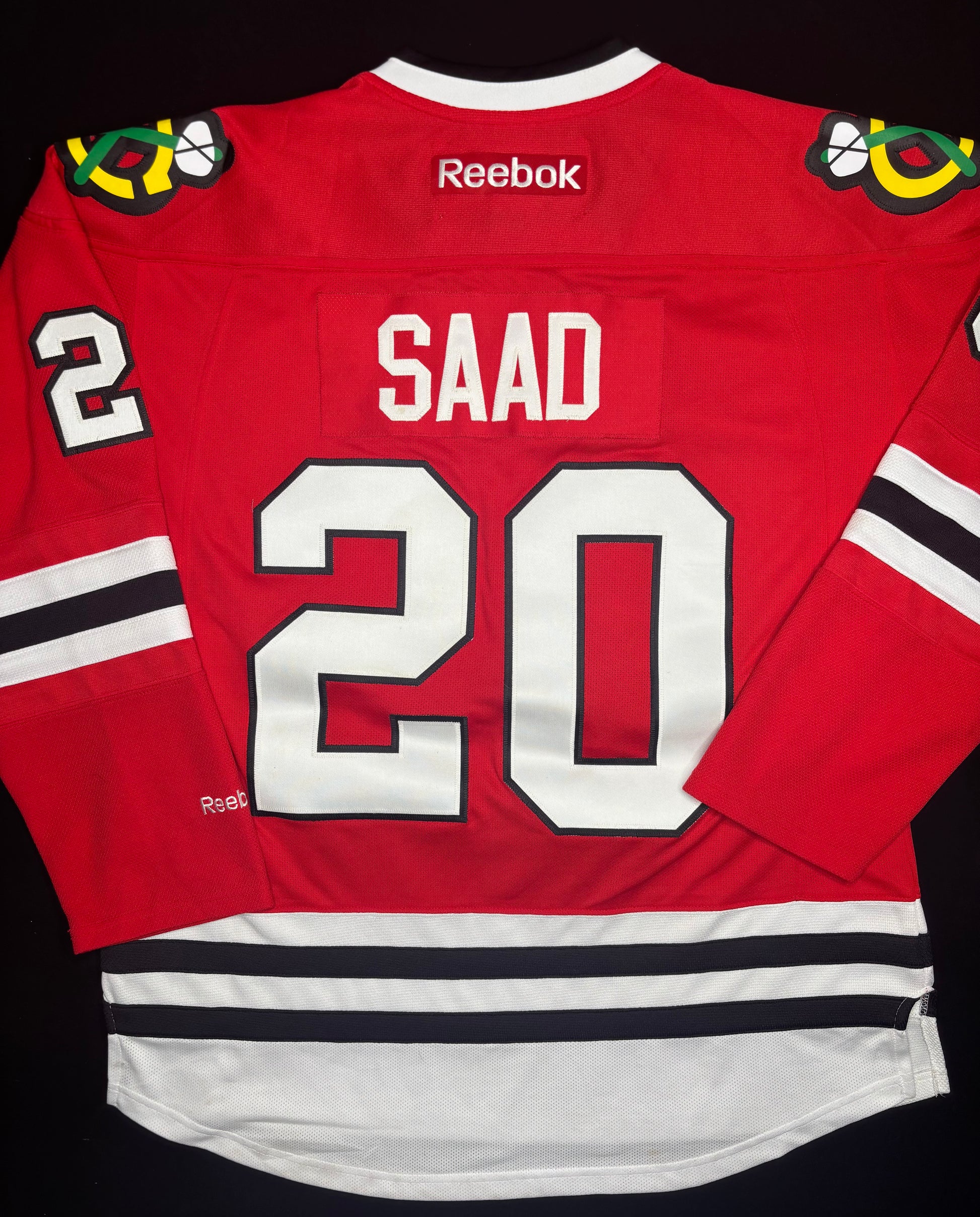 Chicago Blackhawks Brandon Saad Reebok Hockey Jersey Size: Large