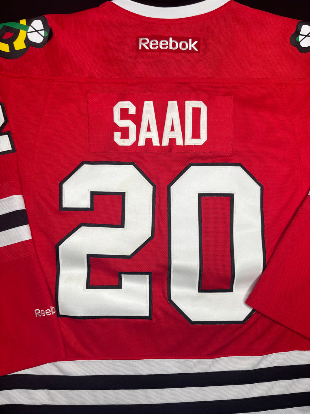 Chicago Blackhawks Brandon Saad Reebok Hockey Jersey Size: Large