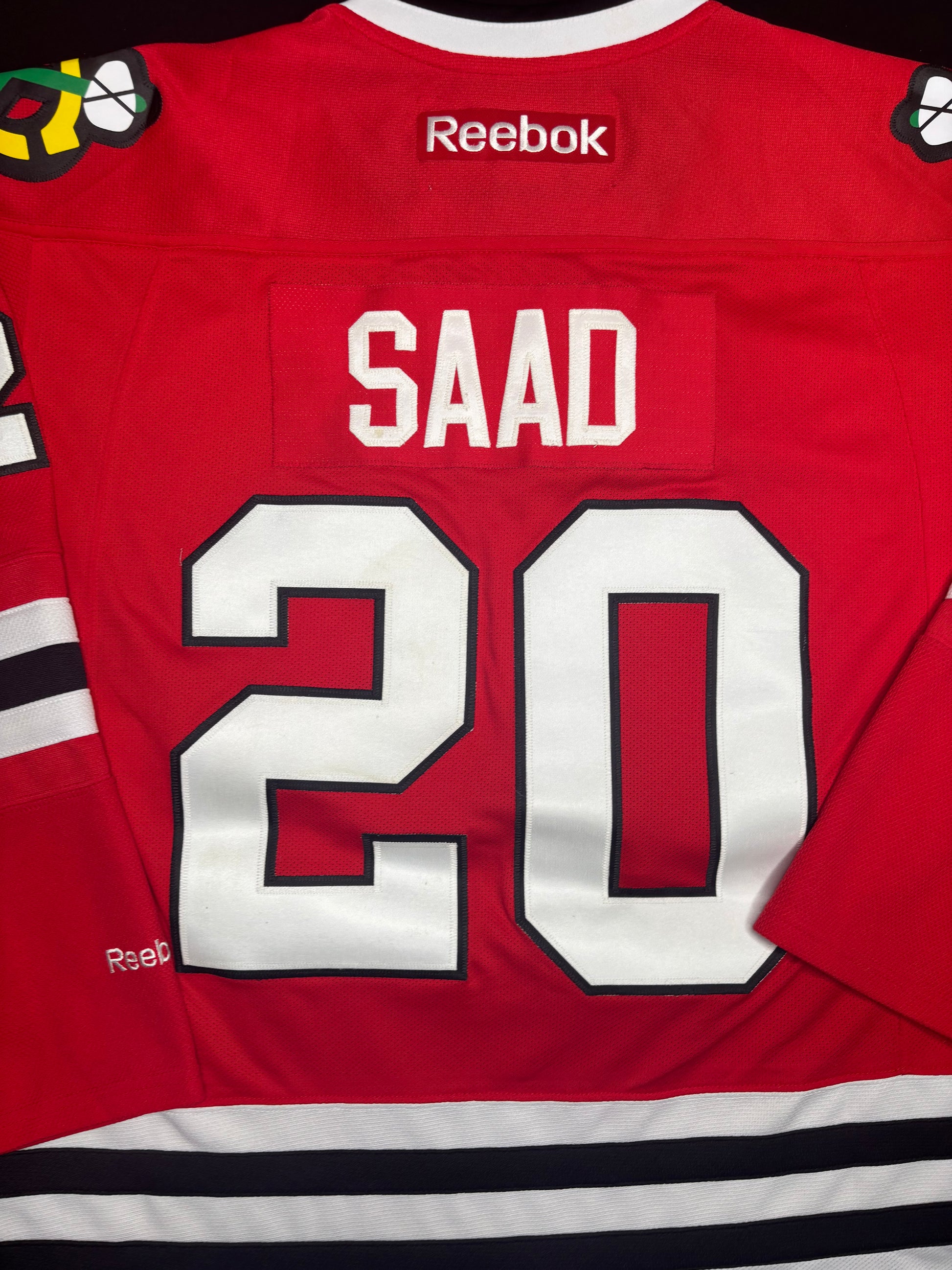 Chicago Blackhawks Brandon Saad Reebok Hockey Jersey Size: Large